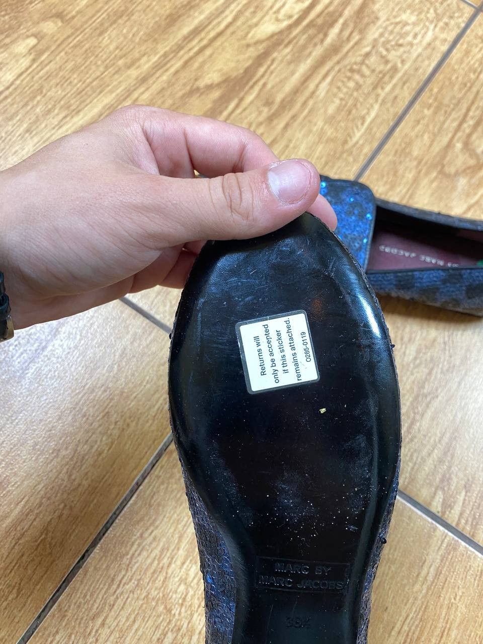 Marc Jacobs × Vintage Marc by Marc Jacobs Luxury patent Ballet Flats Shoes Size US 8.5 / IT 38.5 - 14 Thumbnail
