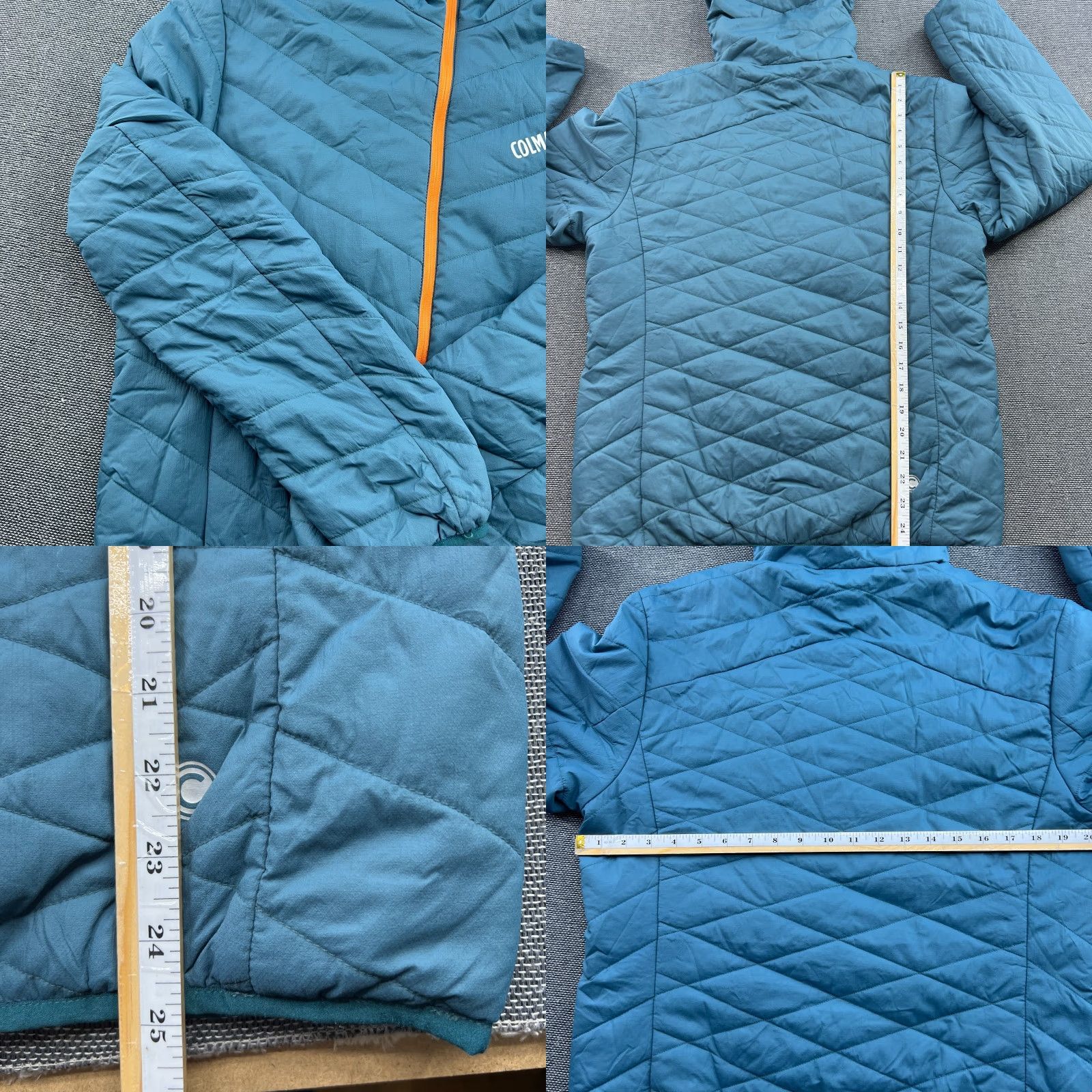 Colmar COLMAR Mens Puffer Jacket Hooded Down Size 50 Blue Full Zip Regular Size US M / EU 48-50 / 2 - 8 Thumbnail