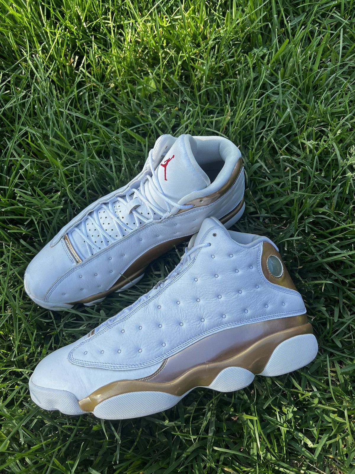 Jordan Brand CLEAN Air Jordan 13 size 12 Mens DMP Gold shoes Size US 12 / EU 45 - 2 Thumbnail