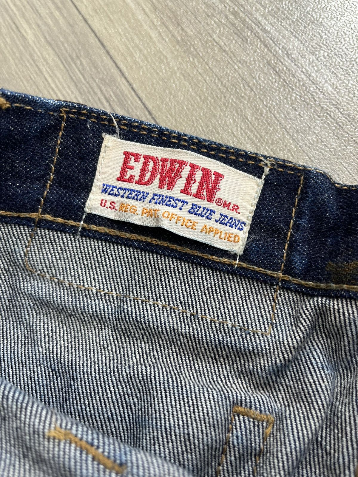 Japanese Brand 2000s Edwin 1014 TT Ifsixwasnine Lgb Style Flared Jeans Size US 27 - 10 Thumbnail