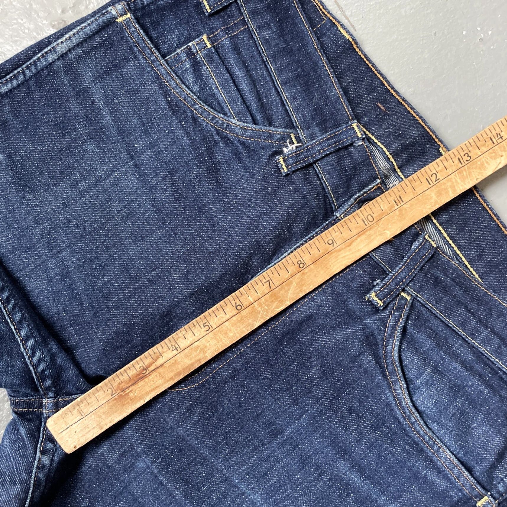 Levi's Levis 506 LVC Vintage Denim Dark Blue Jeans Big E Orange Tab 31x32 Jeans Mens Clothing Straight 31 Blue LVC 80s 90s Size US 31 - 6 Thumbnail