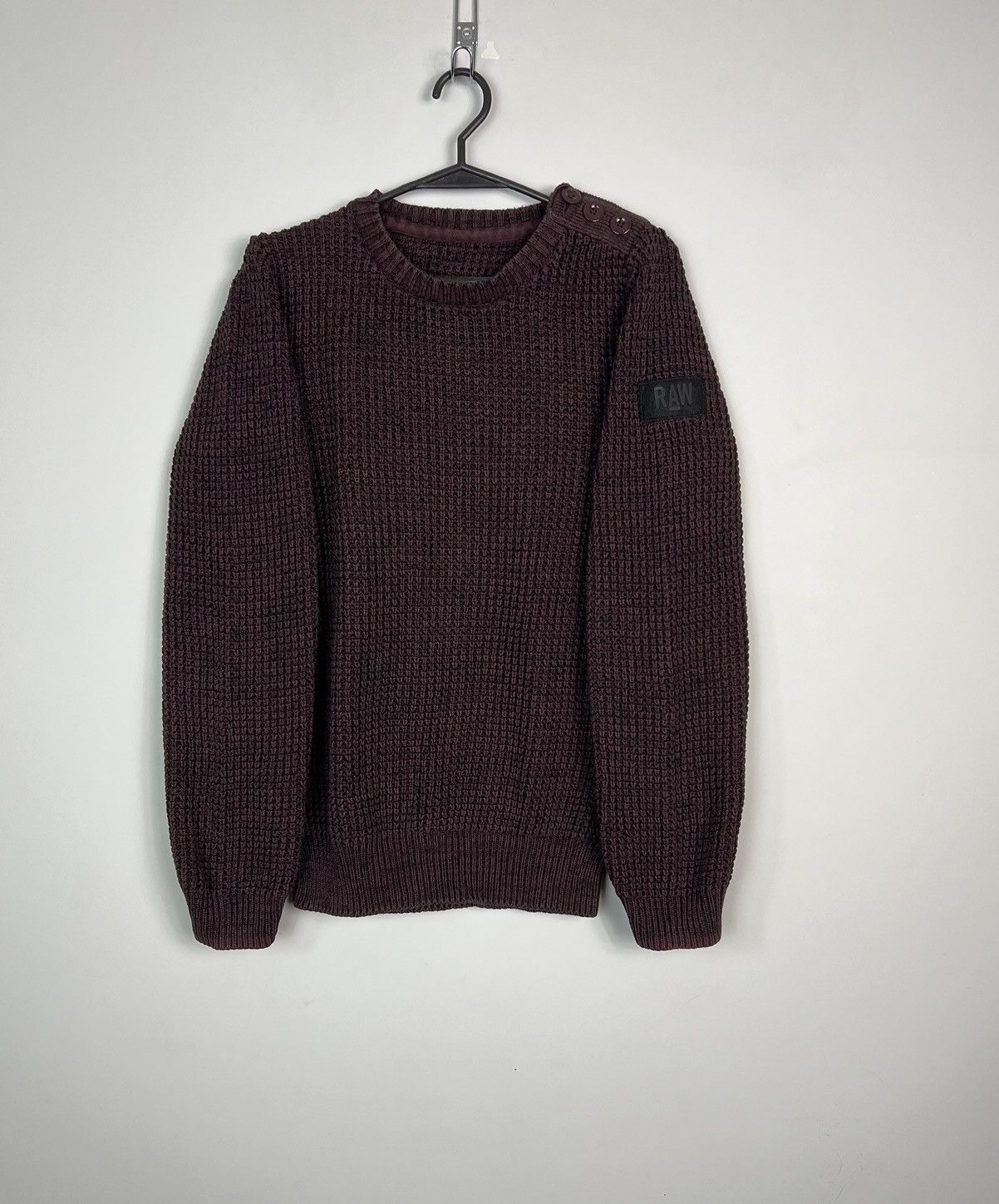 G-Star Thick Sweater G Star RAW Logo Patch Size US S / EU 44-46 / 1 - 1 Thumbnail