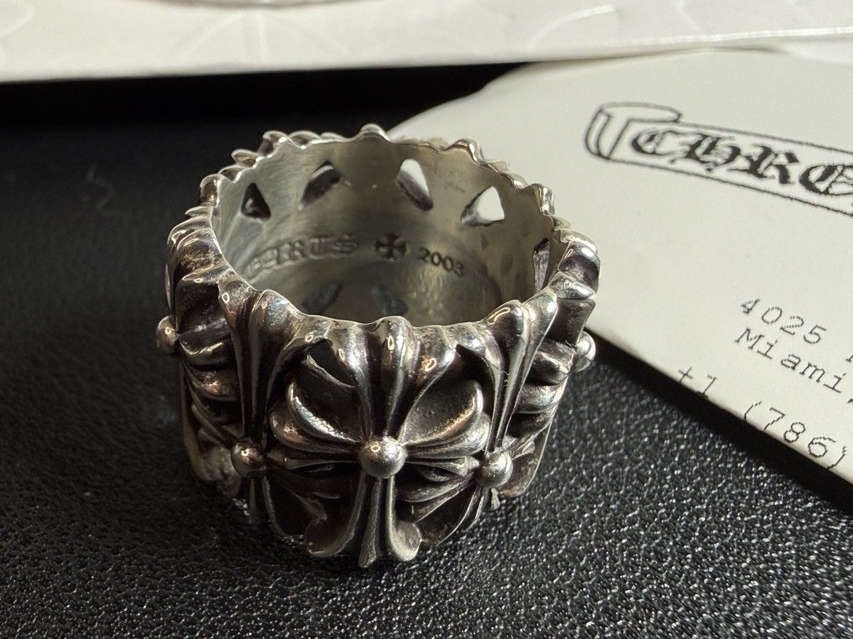 Chrome Hearts Brand New Chrome Hearts Cemetery Ring Size 9 Size ONE SIZE - 11 Thumbnail