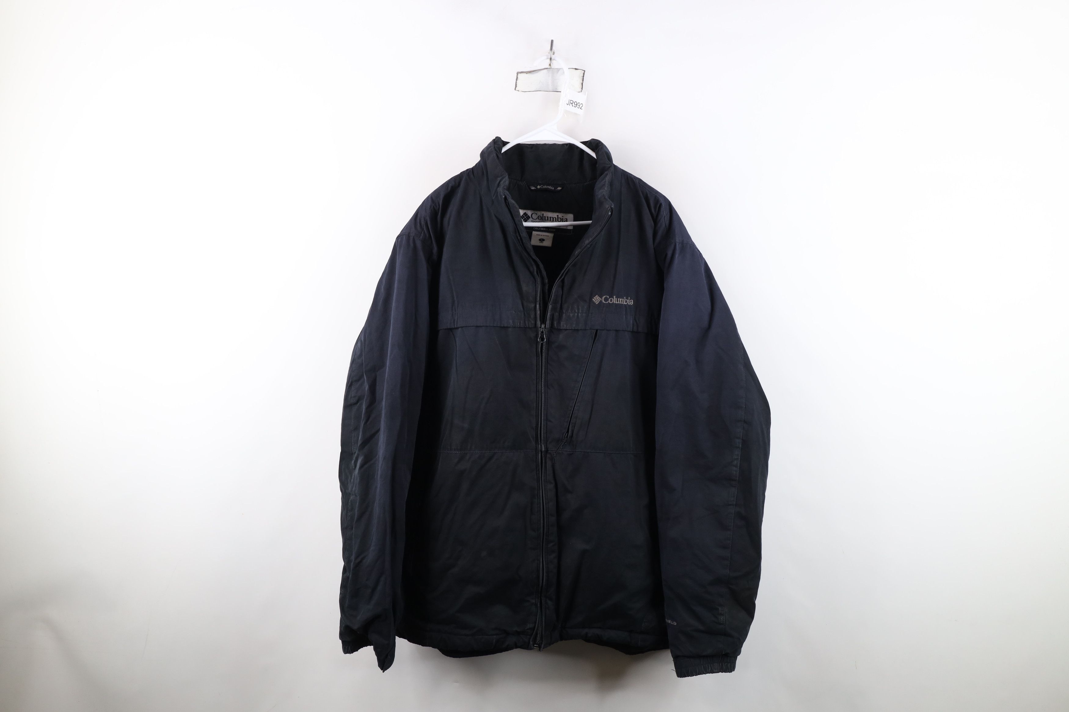 Columbia Vintage Columbia Fleece Lined Microfiber Zip Jacket Black Size US L / EU 52-54 / 3 - 1 Thumbnail