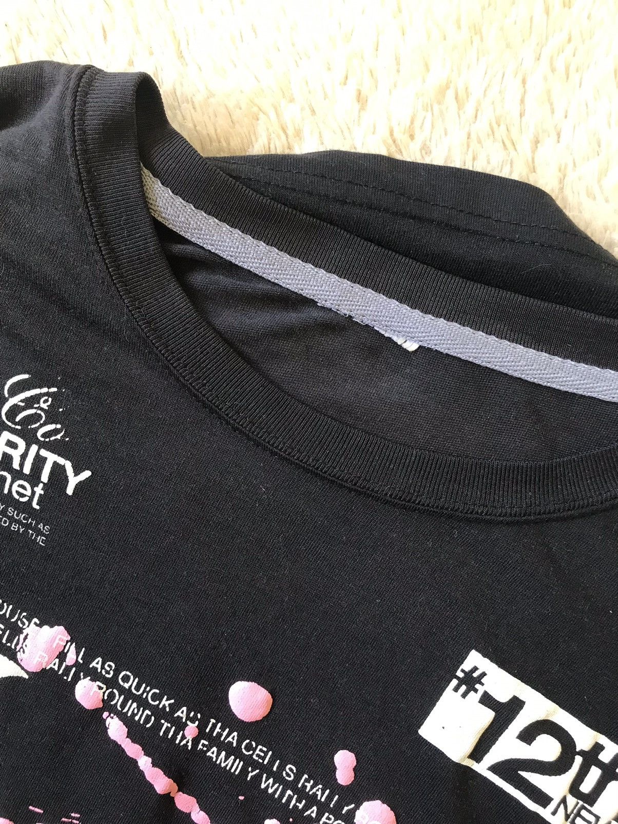 Japanese Brand Japanese Wrong Side Poem Tshirt Size US XL / EU 56 / 4 - 7 Thumbnail