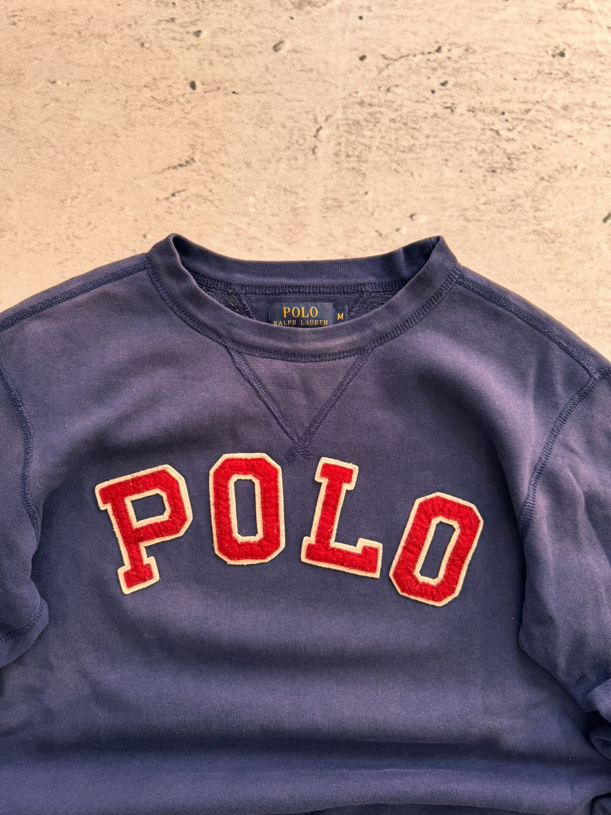 Polo Ralph Lauren × Ralph Lauren × Vintage POLO RALPH LAUREN VINTAGE CENTER LOGO OVERSIZE SWEATSHIRT Size US M / EU 48-50 / 2 - 3 Thumbnail