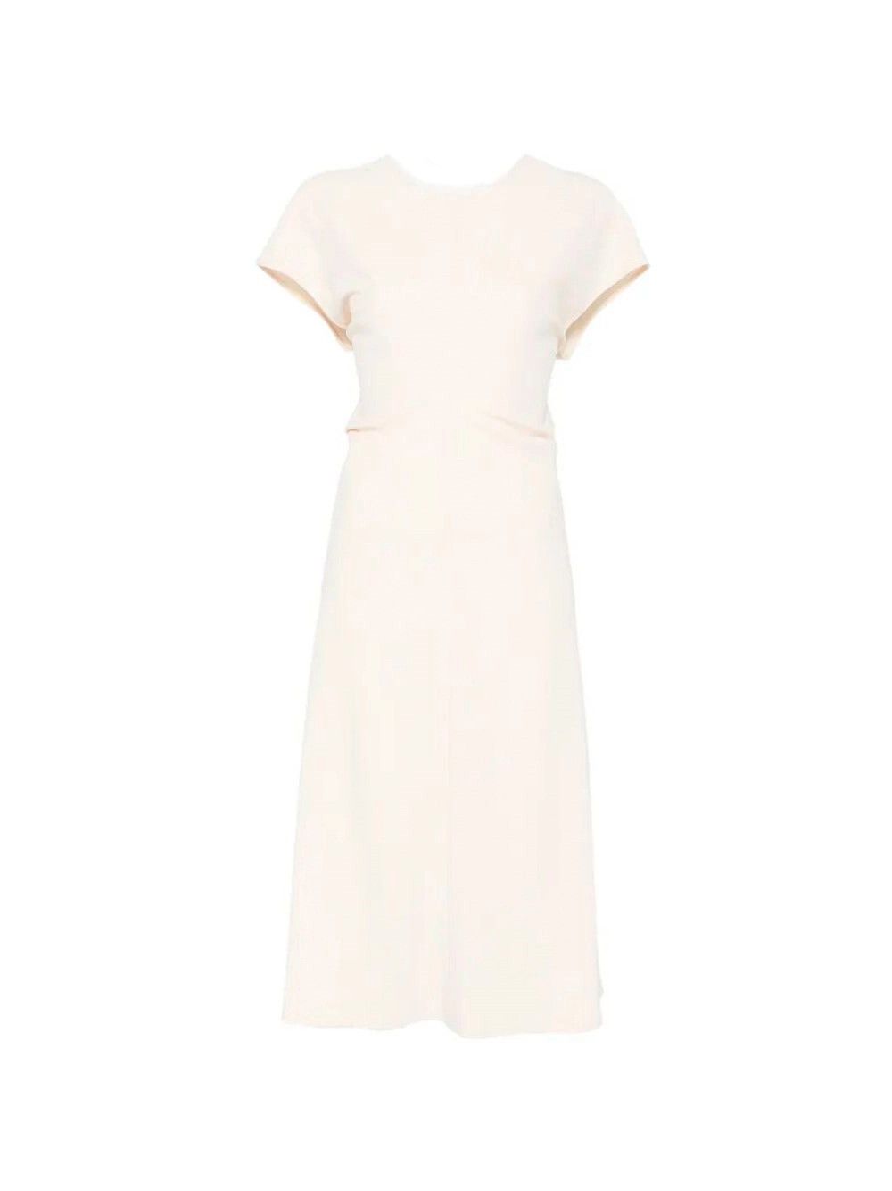 Patrizia Pepe Fluid Midi Dress In Twill Size L / US 10 / IT 46 - 1 Thumbnail