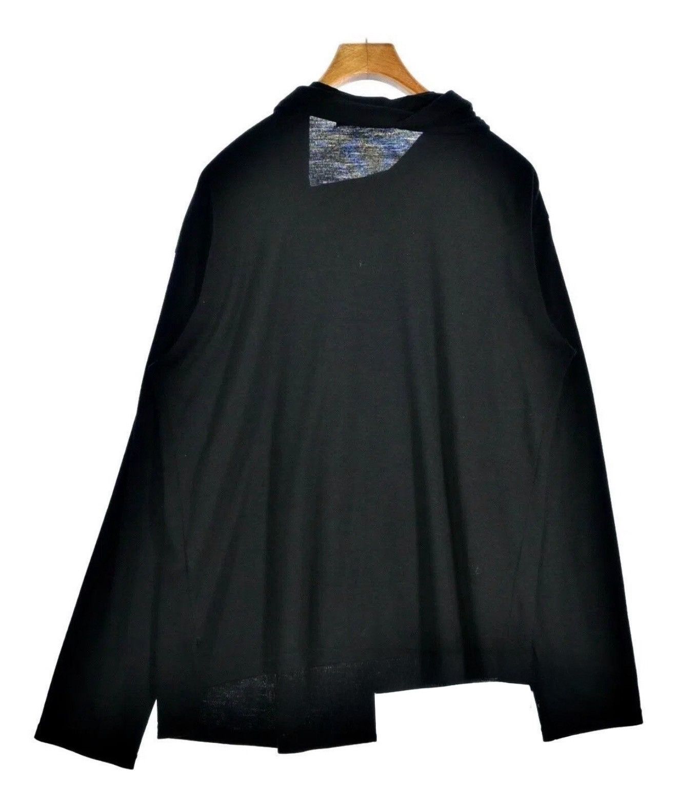 Yohji Yamamoto Yohji Yamamoto Pour Homme Neck Scarf Wool Long Sleeve Shirt Size US L / EU 52-54 / 3 - 2 Thumbnail