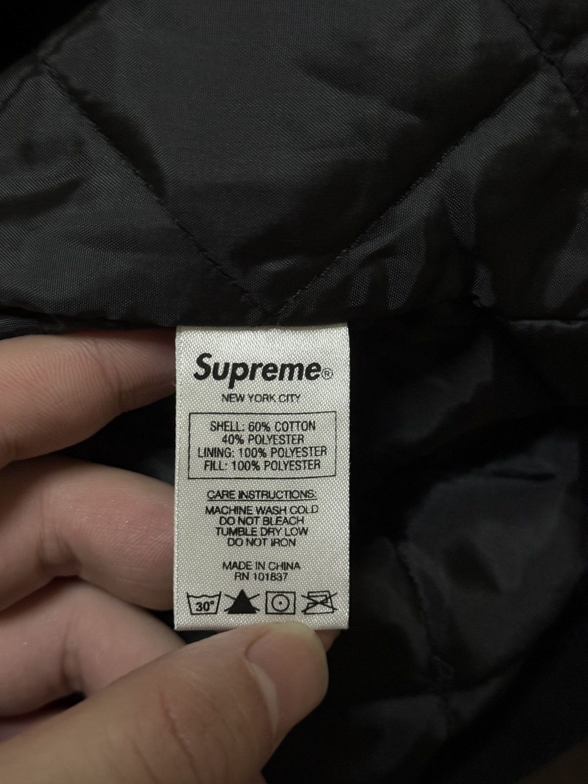 Supreme Supreme dragon work jacket black Size US M / EU 48-50 / 2 - 4 Thumbnail