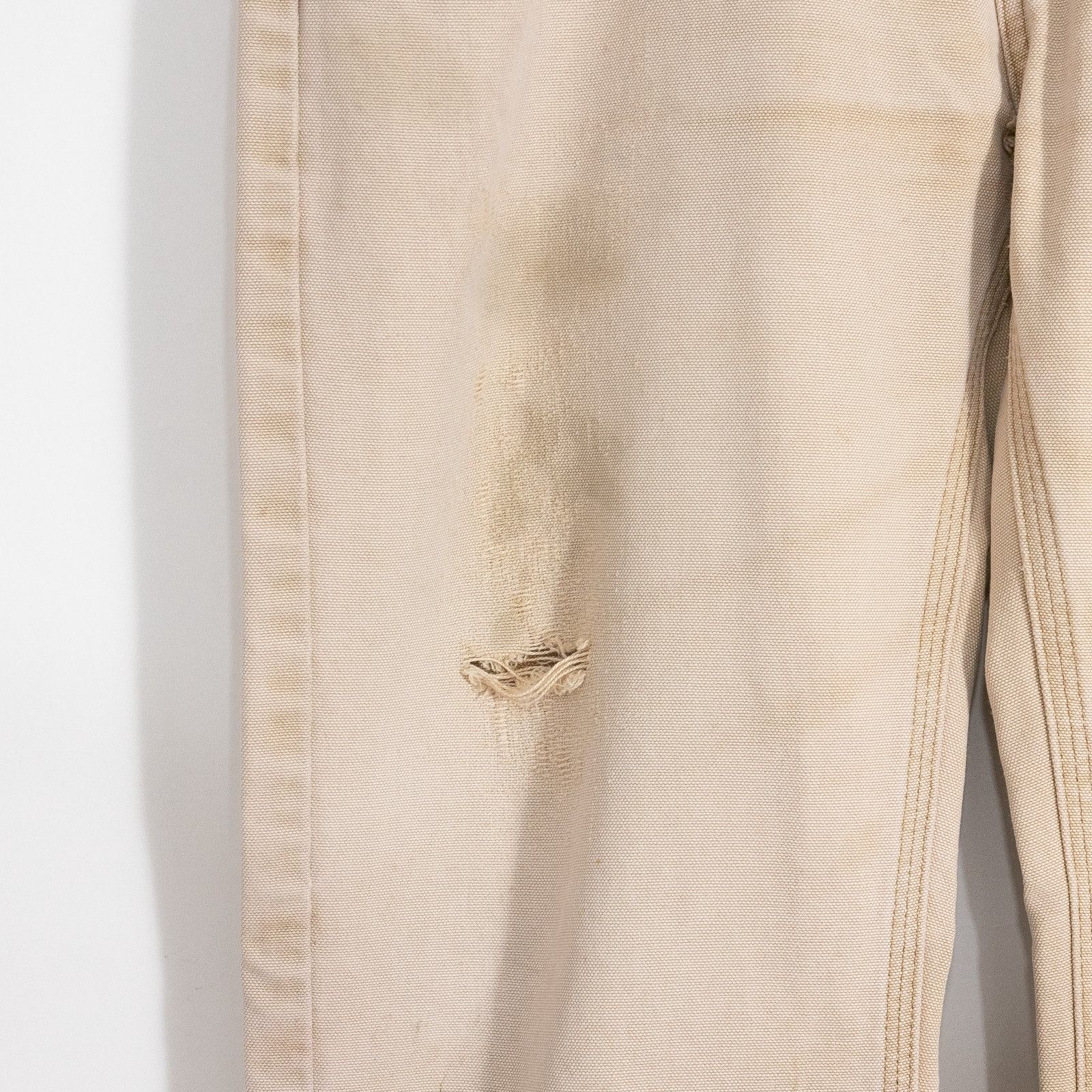 Carhartt Vintage Carhartt Duck Canvas Workwear Pants 36x30 - Thrashed Size US 36 / EU 52 - 4 Thumbnail