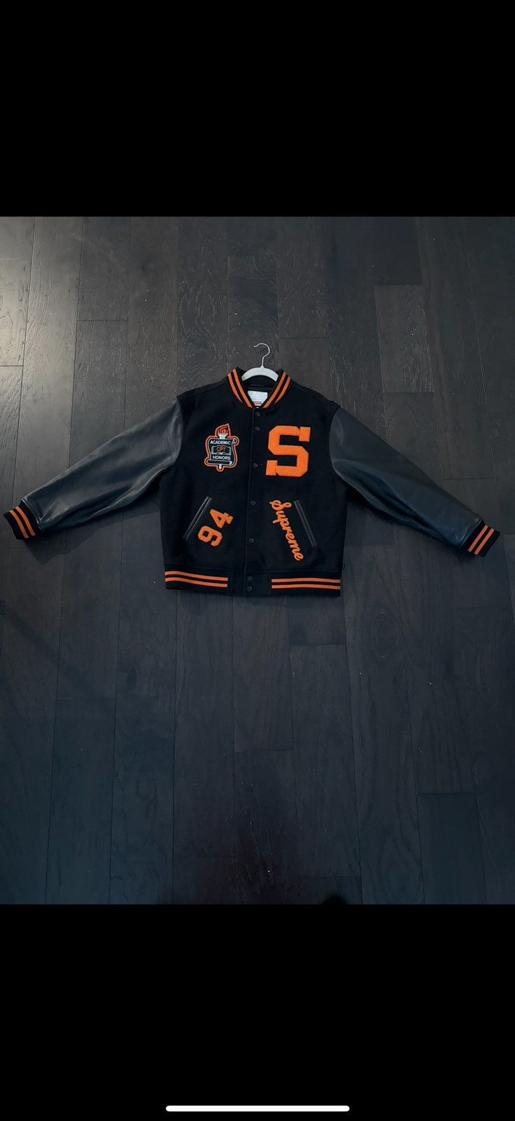 Supreme Supreme Team Varsity Jacket Size US L / EU 52-54 / 3 - 2 Thumbnail