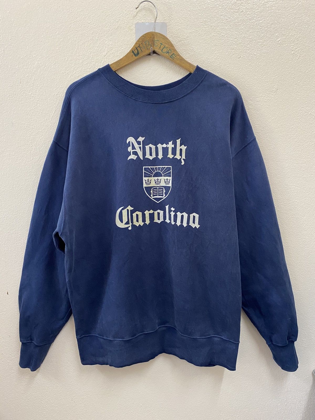 Beams Plus Vintage Beams North Carolina Sweatshirt Size US XL / EU 56 / 4 - 2 Thumbnail