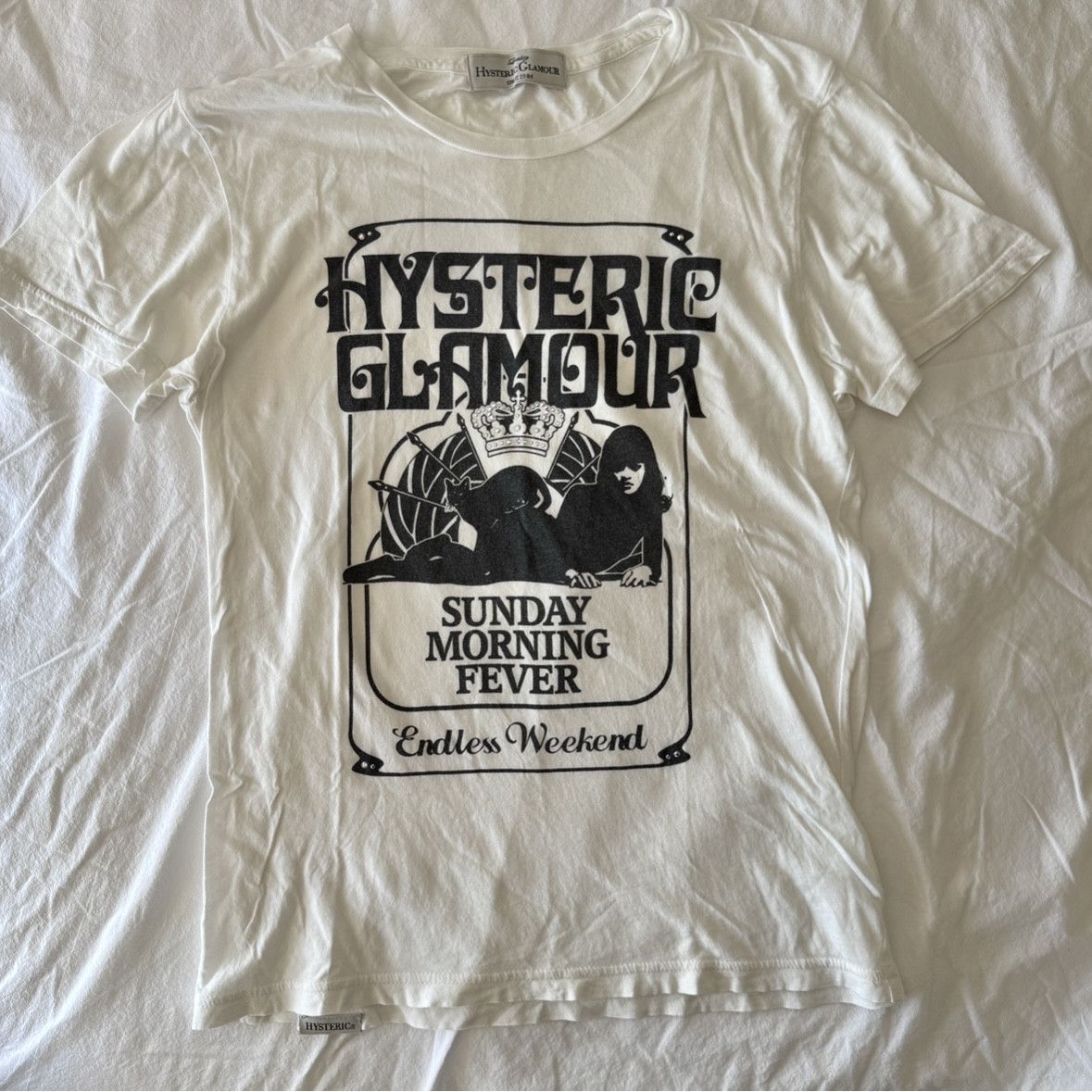Hysteric Glamour Hysteric Glamour "Sunday morning fever" endless weekend tee Size ONE SIZE - 1 Thumbnail