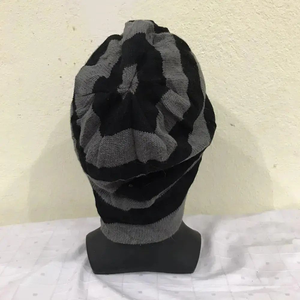 Japanese Brand × Takeo Kikuchi Takeo Kikuchi Stripe Design Beanie Hat Size ONE SIZE - 4 Thumbnail