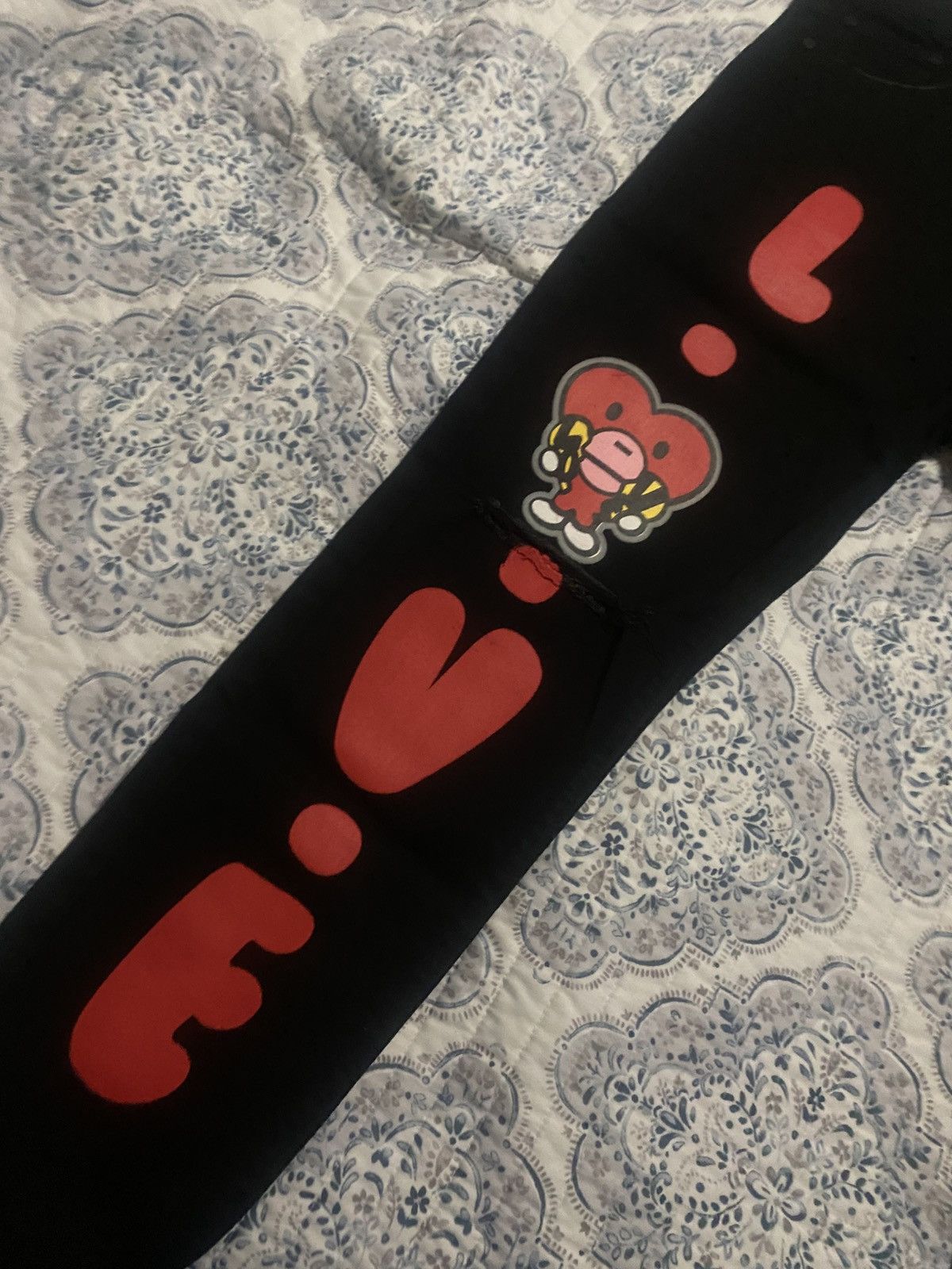 Other L.O.V.E. Apparel Mens Black Distressed Skinny Jeans Kodak Size US 40 / EU 56 - 2 Thumbnail