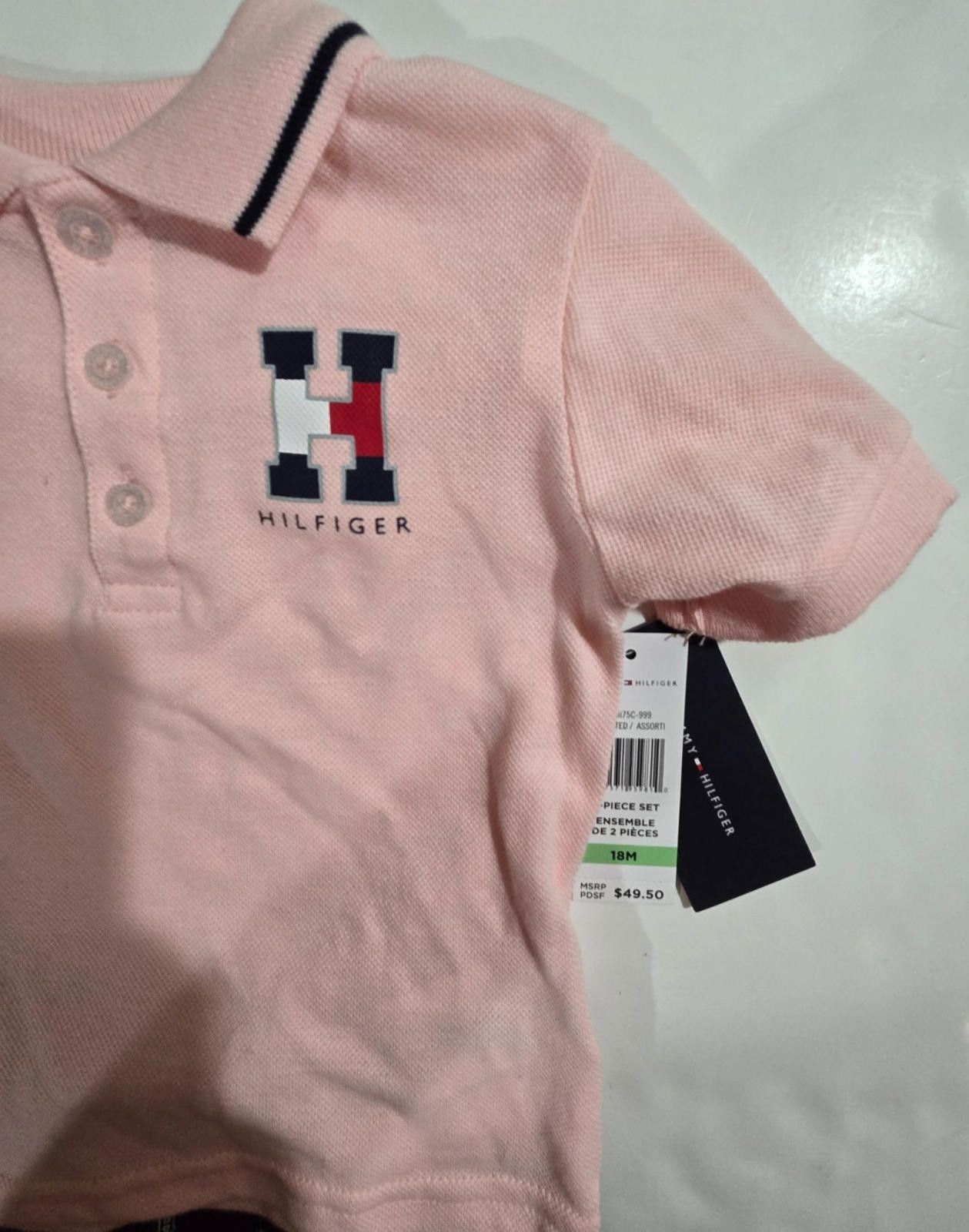 Tommy Hilfiger Tommy Hilfiger Boys 2 Pc. Polo Shirt Shorts Outfit Set NWT Size ONE SIZE - 2 Thumbnail