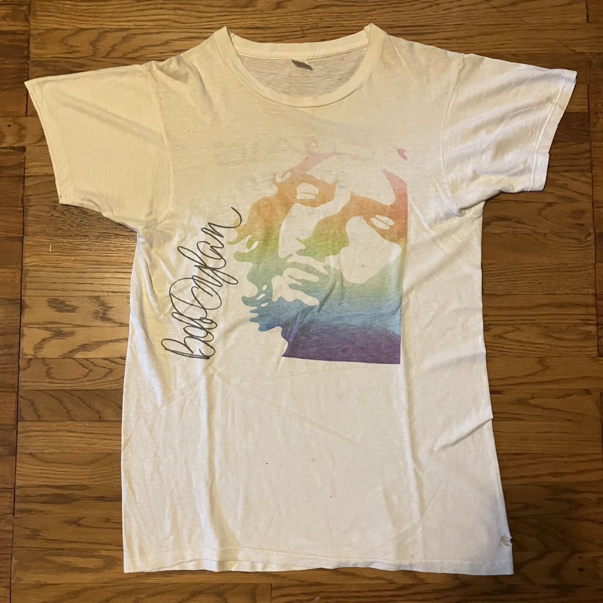 Vintage 1970s Bob Dylan T-Shirt Size US S / EU 44-46 / 1 - 1 Thumbnail