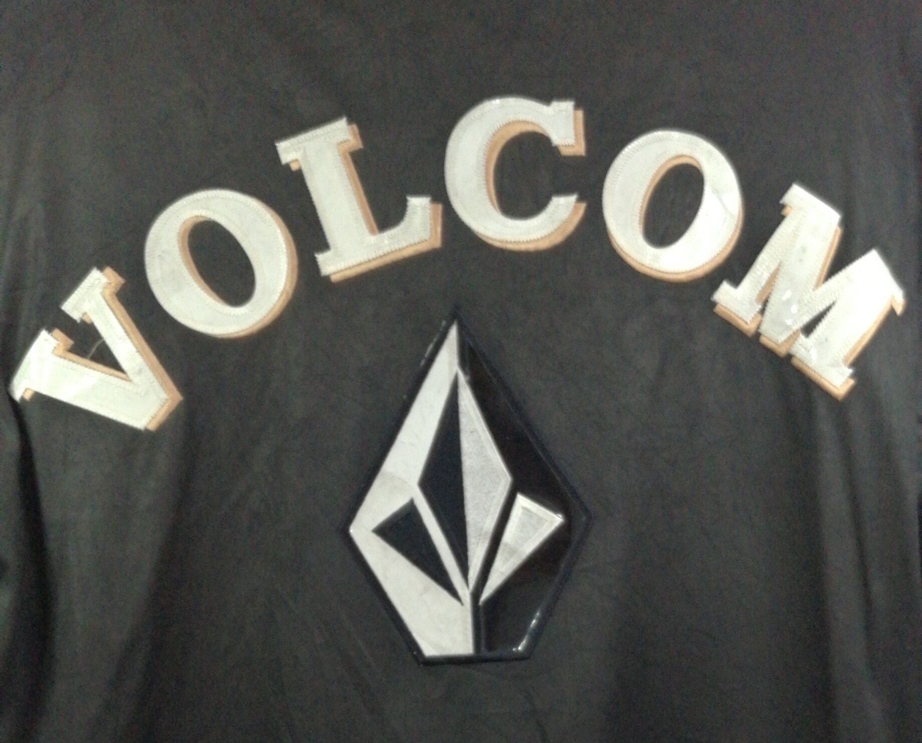 Volcom Vintage VOLCOM Big Logo Black Jacket Size US XL / EU 56 / 4 - 8 Thumbnail