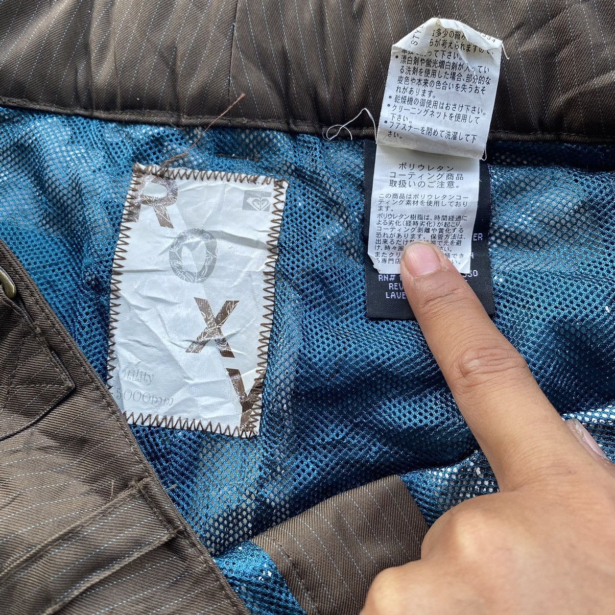 Beauty Beast × Quiksilver × Vintage Roxy Snow Bondage Multi Zip Pocket Ski Pants Size US 36 / EU 52 - 15 Thumbnail