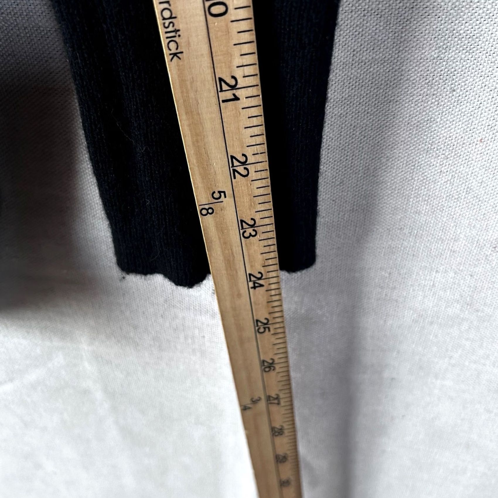 Vintage Halogen Sweater Womens XL Black Wool Cashmere Blend Pullover Crew Neck Size XL / US 12-14 / IT 48-50 - 5 Thumbnail