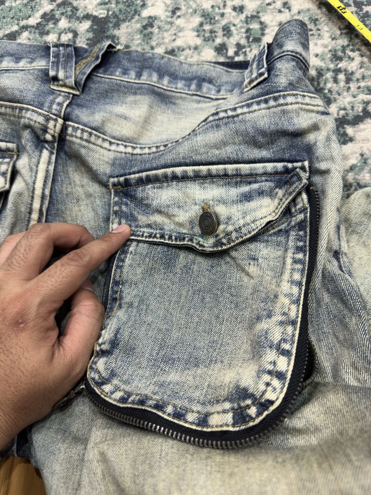 PPFM PPFM Curve Denim Jeans Pants Size US 32 / EU 48 - 9 Thumbnail