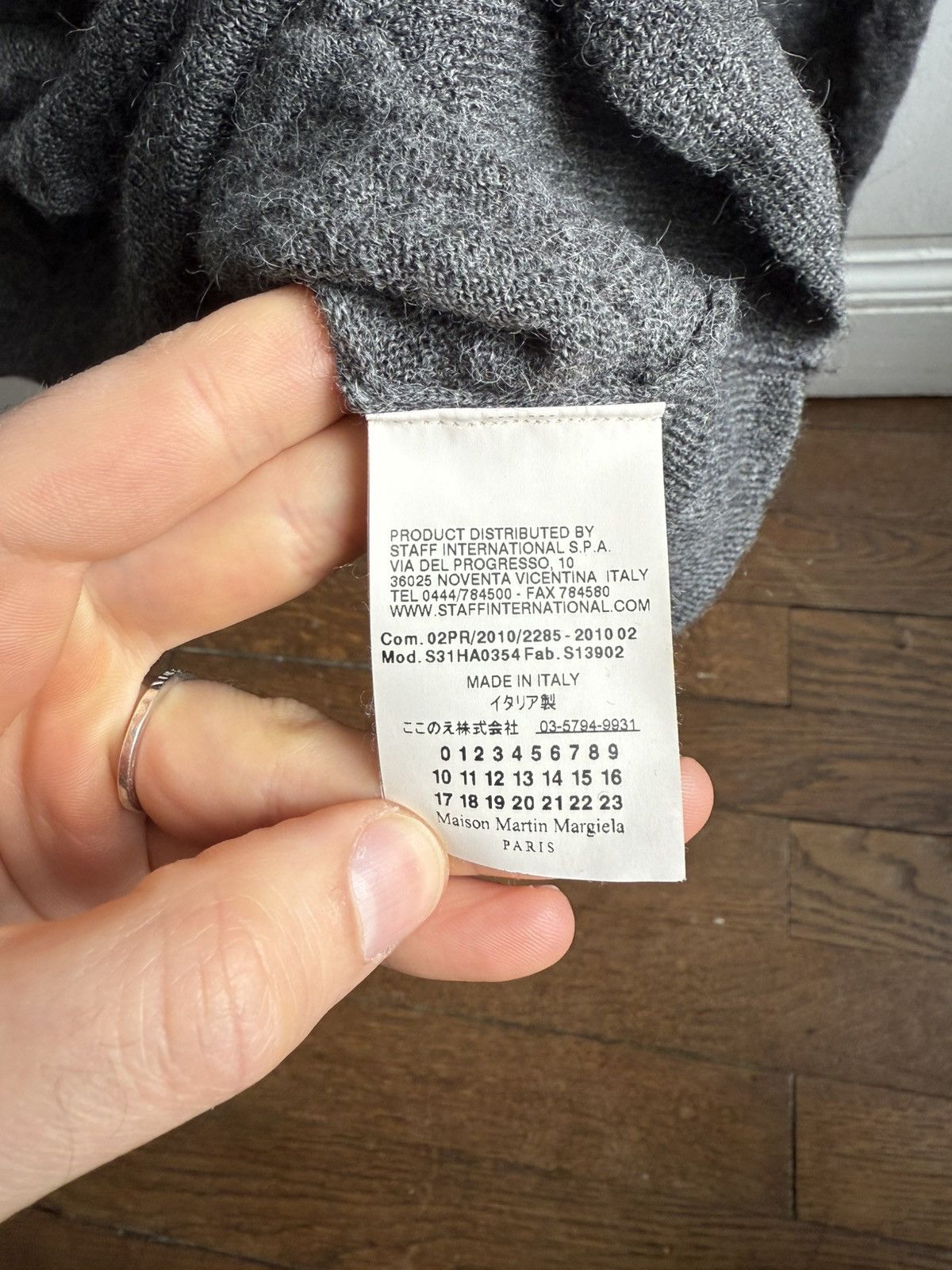 Maison Margiela Maison Margiela AW10 Turtleneck Size US L / EU 52-54 / 3 - 8 Thumbnail