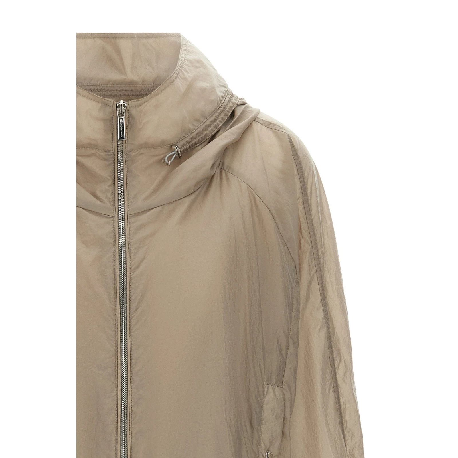 MooRER MOORER Lumina Beige Windbreaker Jacket New & Authentic (Wome Size XS / US 0-2 / IT 36-38 - 3 Thumbnail