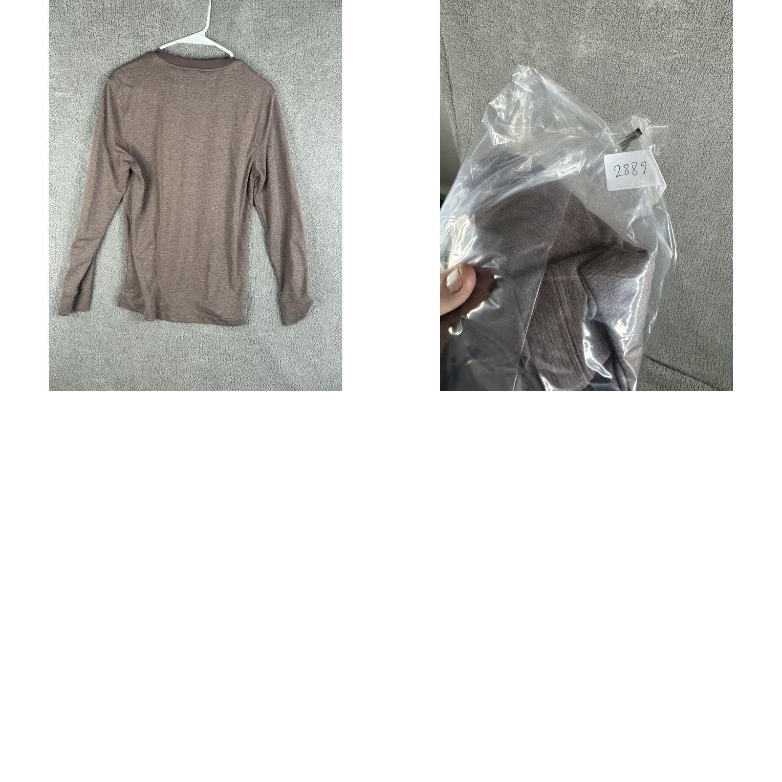 Prana prAna Henley Shirt Mens Small Brown Long Sleeve Slim Fit Pocket Casual Shirt Size US S / EU 44-46 / 1 - 9 Thumbnail
