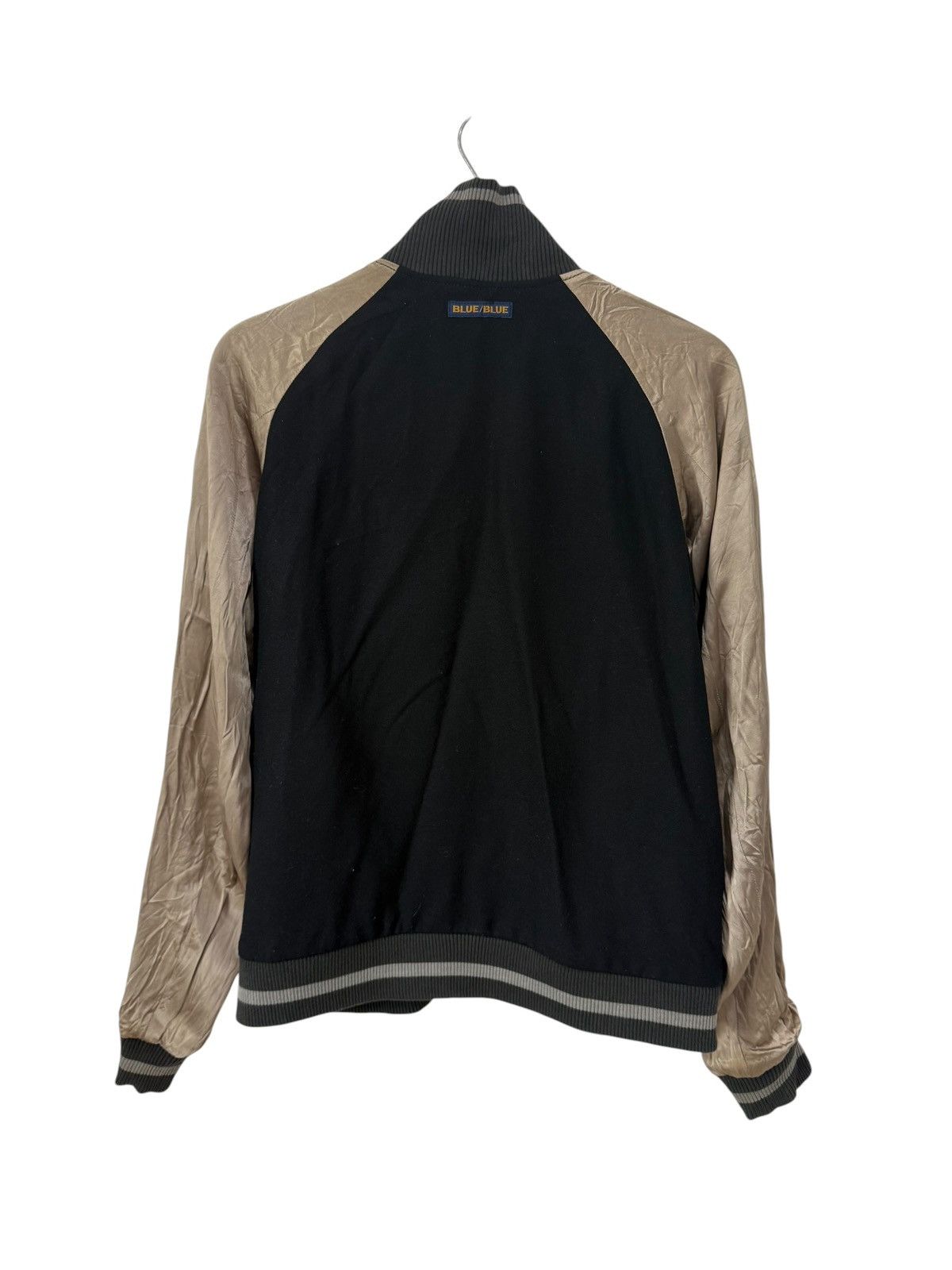 Blue Blue Japan BLUE BLUE JAPAN RAYON VARSITY JACKET MINIMALIST DESIGN RIRI Size US M / EU 48-50 / 2 - 6 Thumbnail