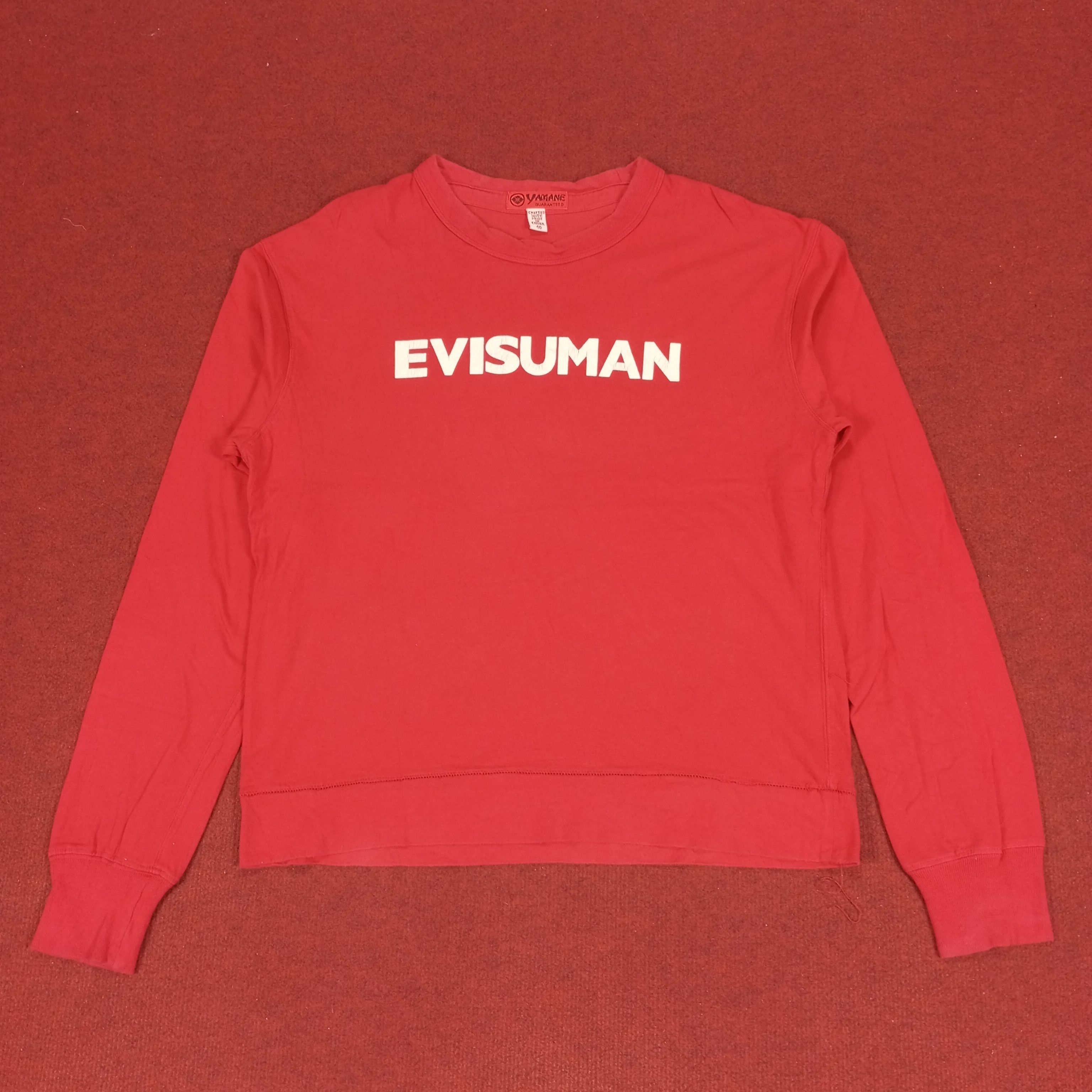 Evisu × Vintage Evisu Japanese Brand Streetwear Sweatshirt Size US M / EU 48-50 / 2 - 3 Thumbnail