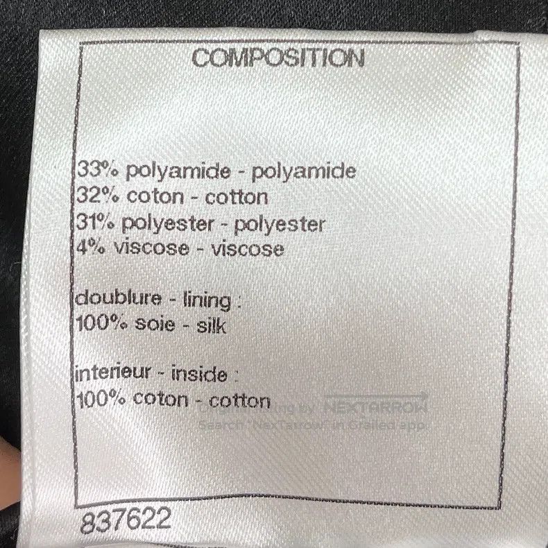 Chanel Chanel 19A Misty Forest Series Double-row Tweed Long Coat Size S / US 4 / IT 40 - 8 Thumbnail