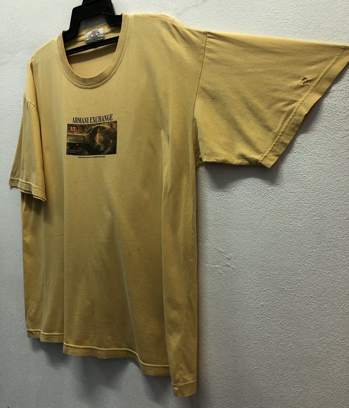 Giorgio Armani Vintage Giorgio Armani-Milano Armani Exchange T-Shirt Size US L / EU 52-54 / 3 - 5 Thumbnail