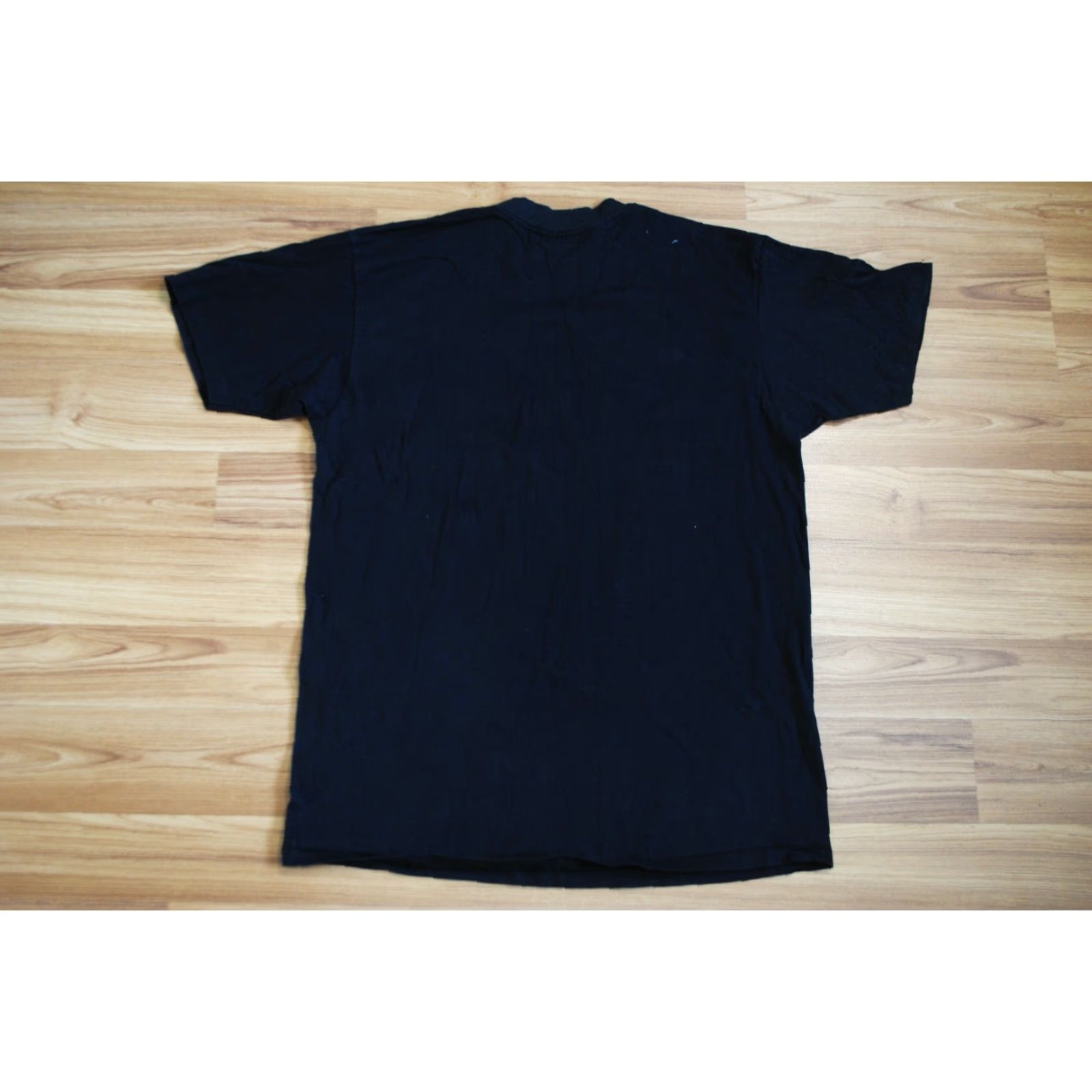 Harley Davidson VINTAGE Harley-Davidson AMERICAN CLASSIC T-shirt XL Black 1992 3D EMBLEM BIG DADDY RAT Mens XL Size US XL / EU 56 / 4 - 7 Thumbnail