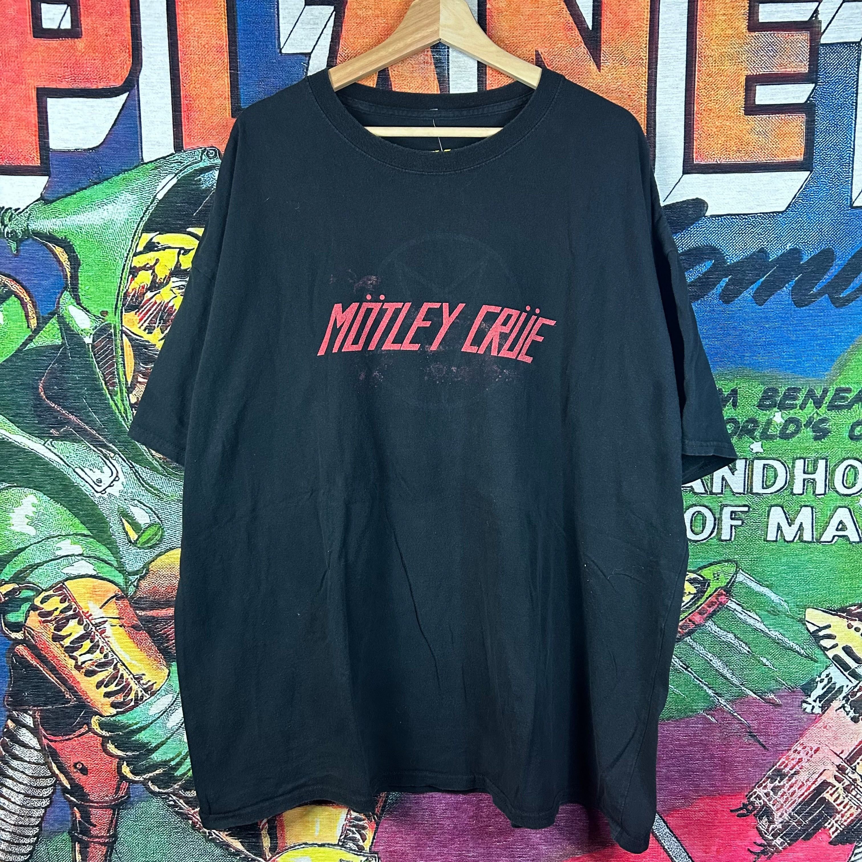 Band Tees × Vintage Y2K Motley Crue Band Tee Size 3XL Size US XXL / EU 58 / 5 - 1 Thumbnail
