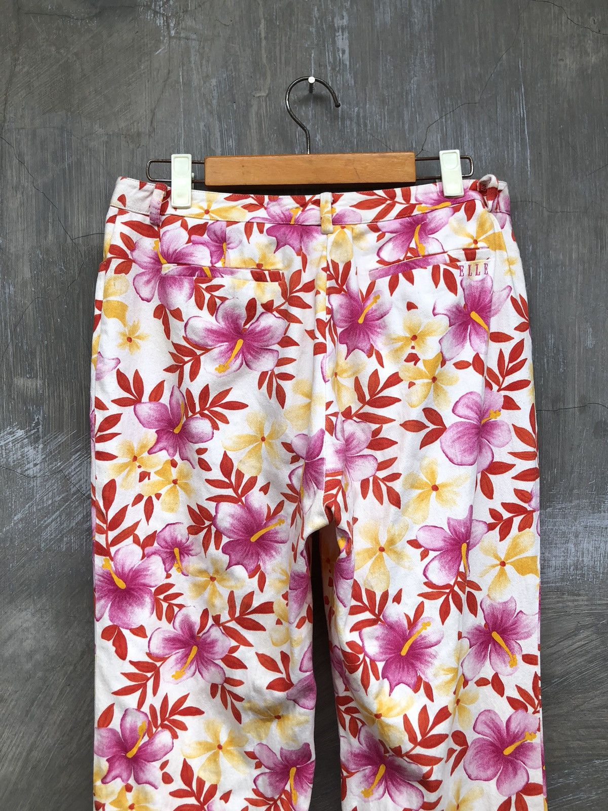 Japanese Brand × Vintage Vintage Elle Sport Flower Pattern Pants Size 30" / US 8 / IT 44 - 5 Thumbnail