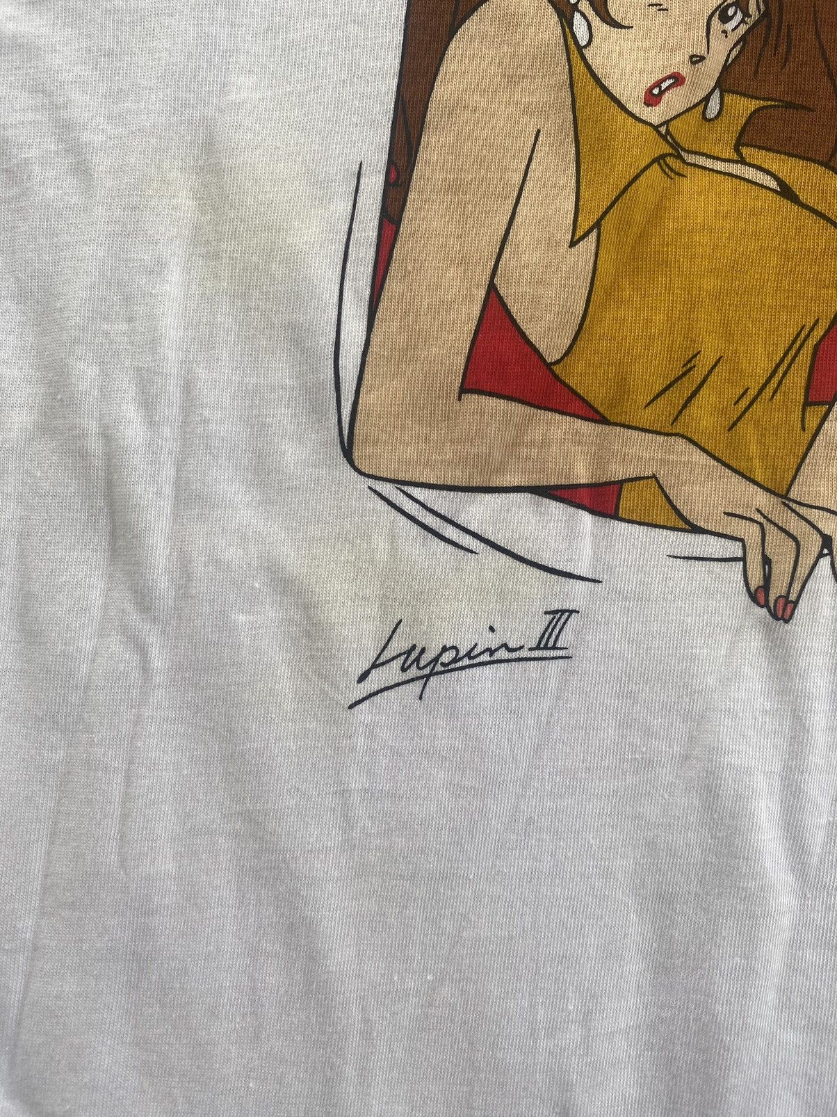 Japanese Brand VINTAGE ANIME LUPIN 3 TEE SEXY LADY Size US M / EU 48-50 / 2 - 3 Thumbnail
