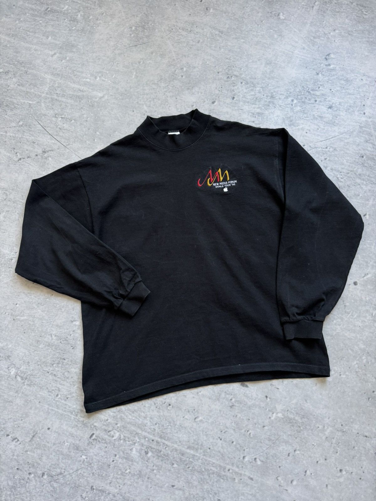 Apple Apple cotton deluxe 1994 media forum world tour sweatshirt Size US L / EU 52-54 / 3 - 1 Thumbnail