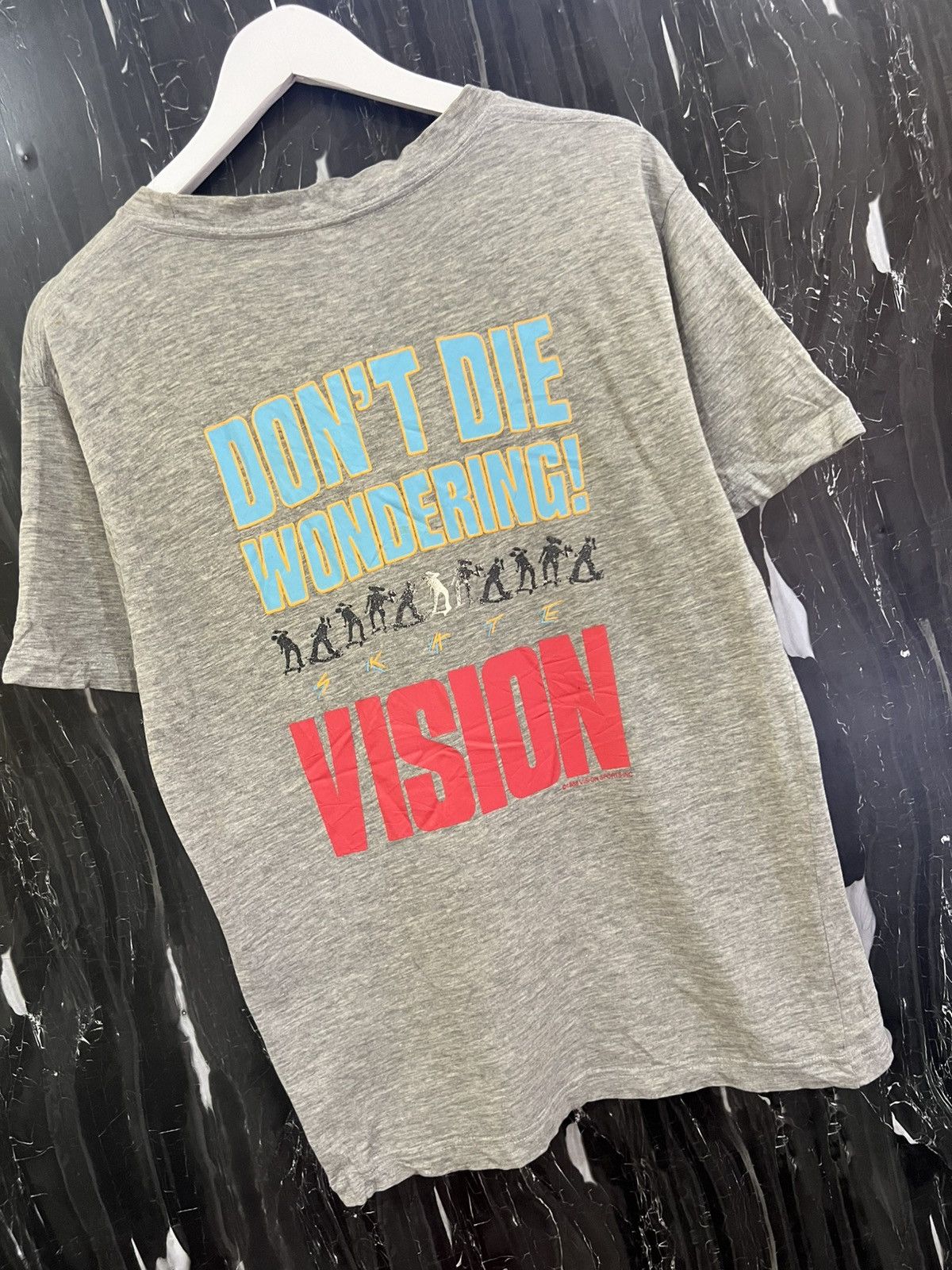 Vision Streetwear VINTAGE VISION STREETWEAR FADED TSHIRT Size US M / EU 48-50 / 2 - 4 Thumbnail