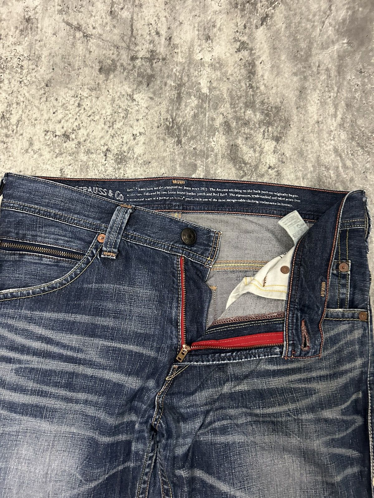 Levi's 90s Levis 507 Vintage Y2K Boot Cut Retro Denim Pants Size US 36 / EU 52 - 13 Thumbnail