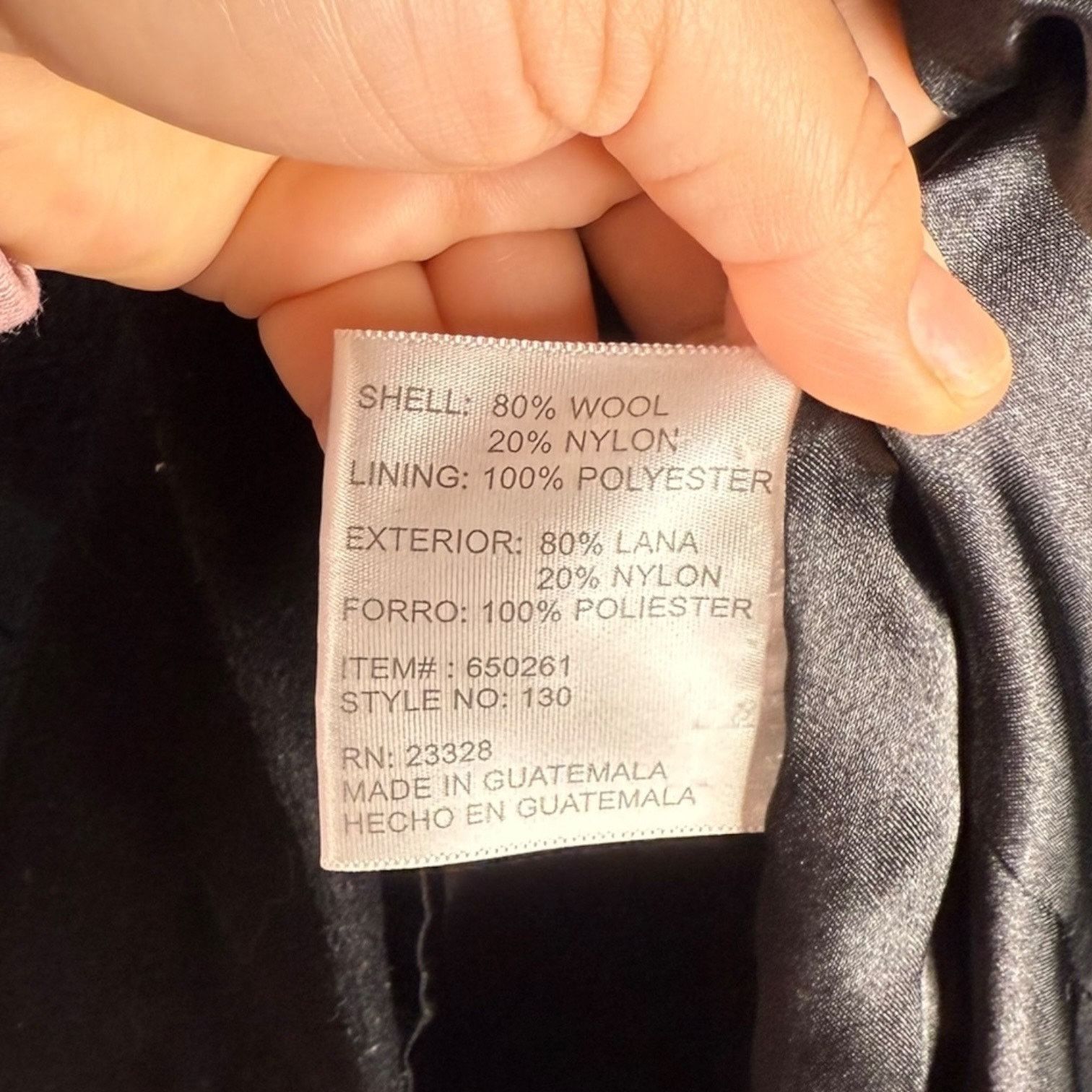 Other Kristen Blake Black Fine Australian Wool Blend Coat Size XXL Size XXL / US 16-18 / IT 52-54 - 6 Thumbnail