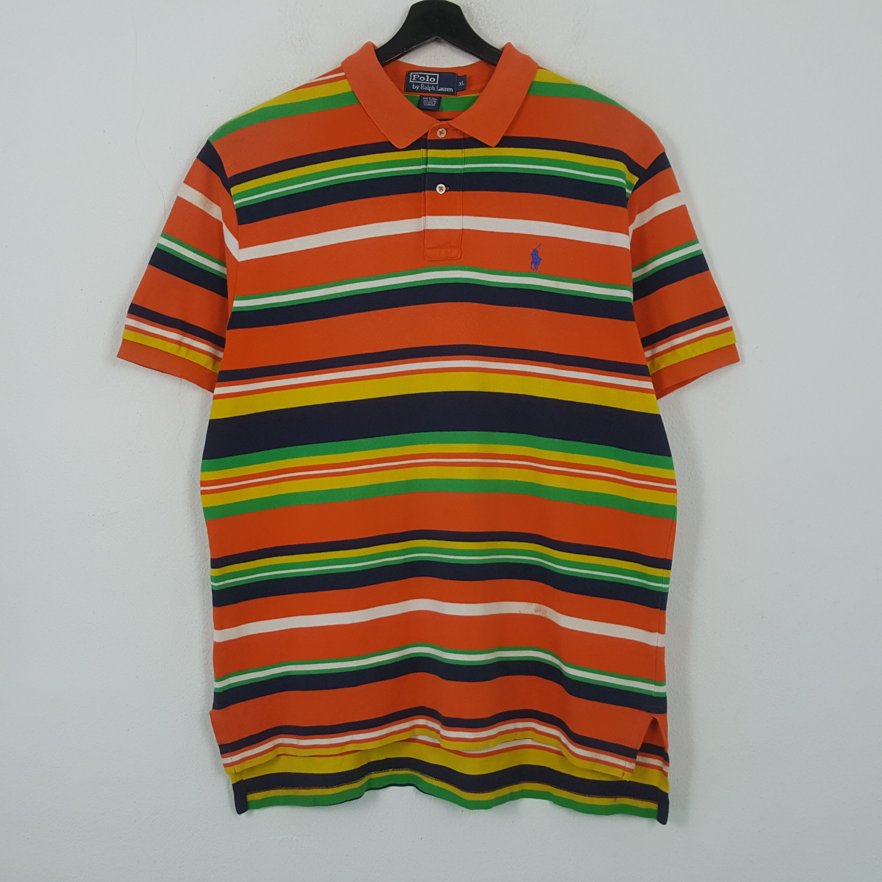 Polo Ralph Lauren Polo by Ralph Lauren Multicolor Fashion Polos RR11 Size US XL / EU 56 / 4 - 1 Thumbnail