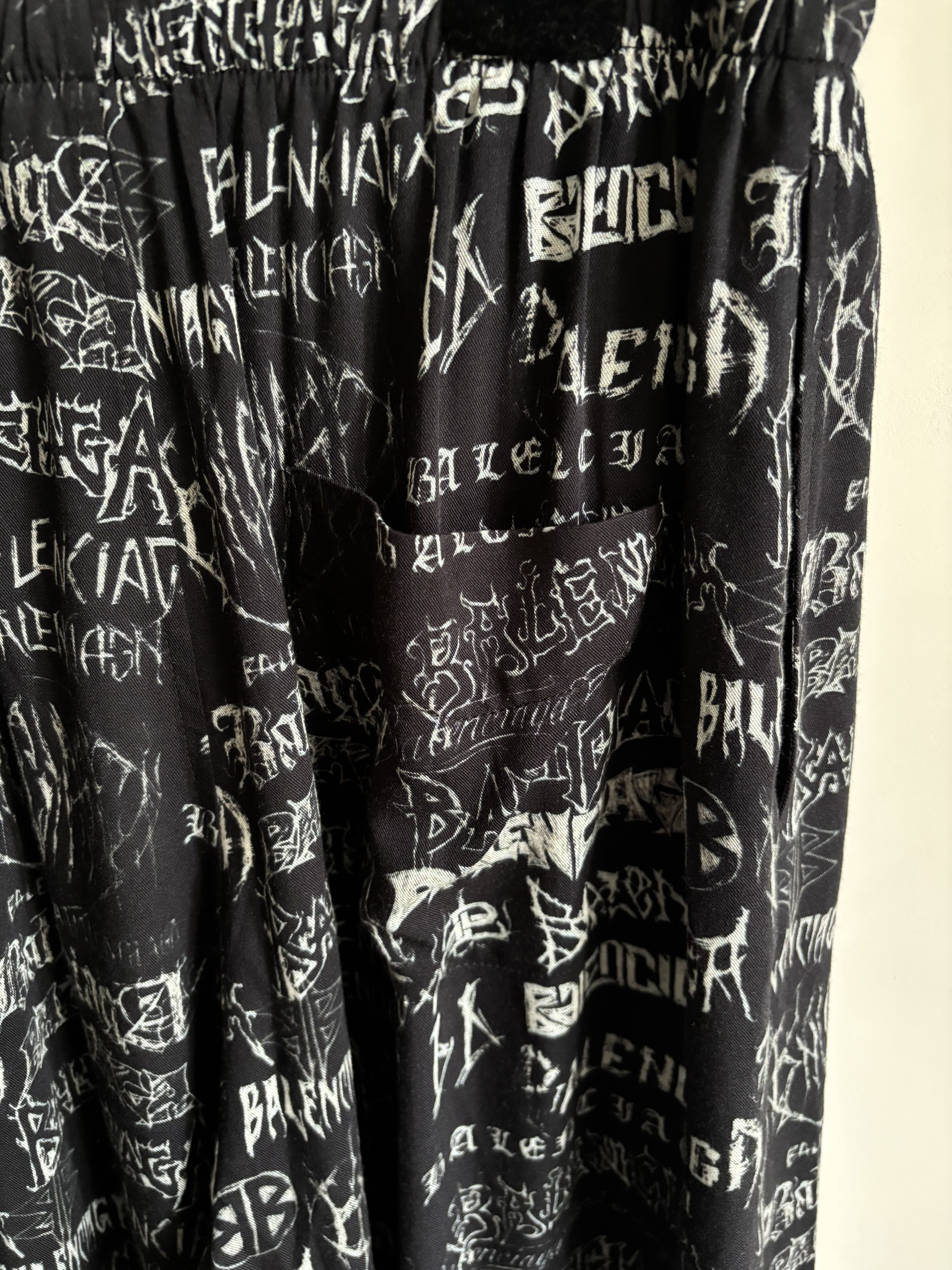 Balenciaga Pyjama pants diy metal Size US 36 / EU 52 - 4 Thumbnail