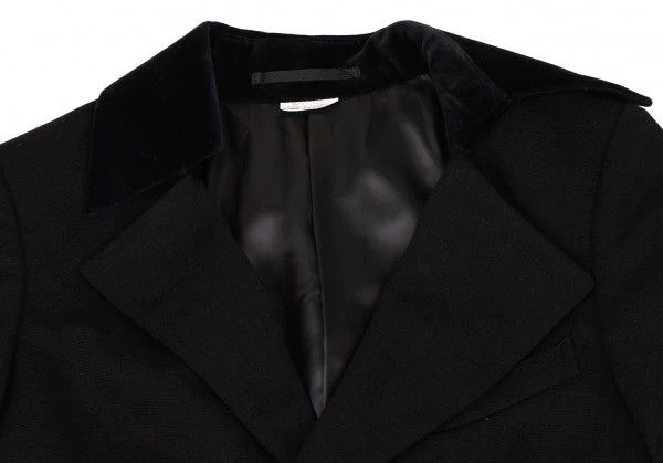 Comme des Garcons Comme des Garcons Velvet splicing large lapel dovetail coa Size S / US 4 / IT 40 - 2 Thumbnail