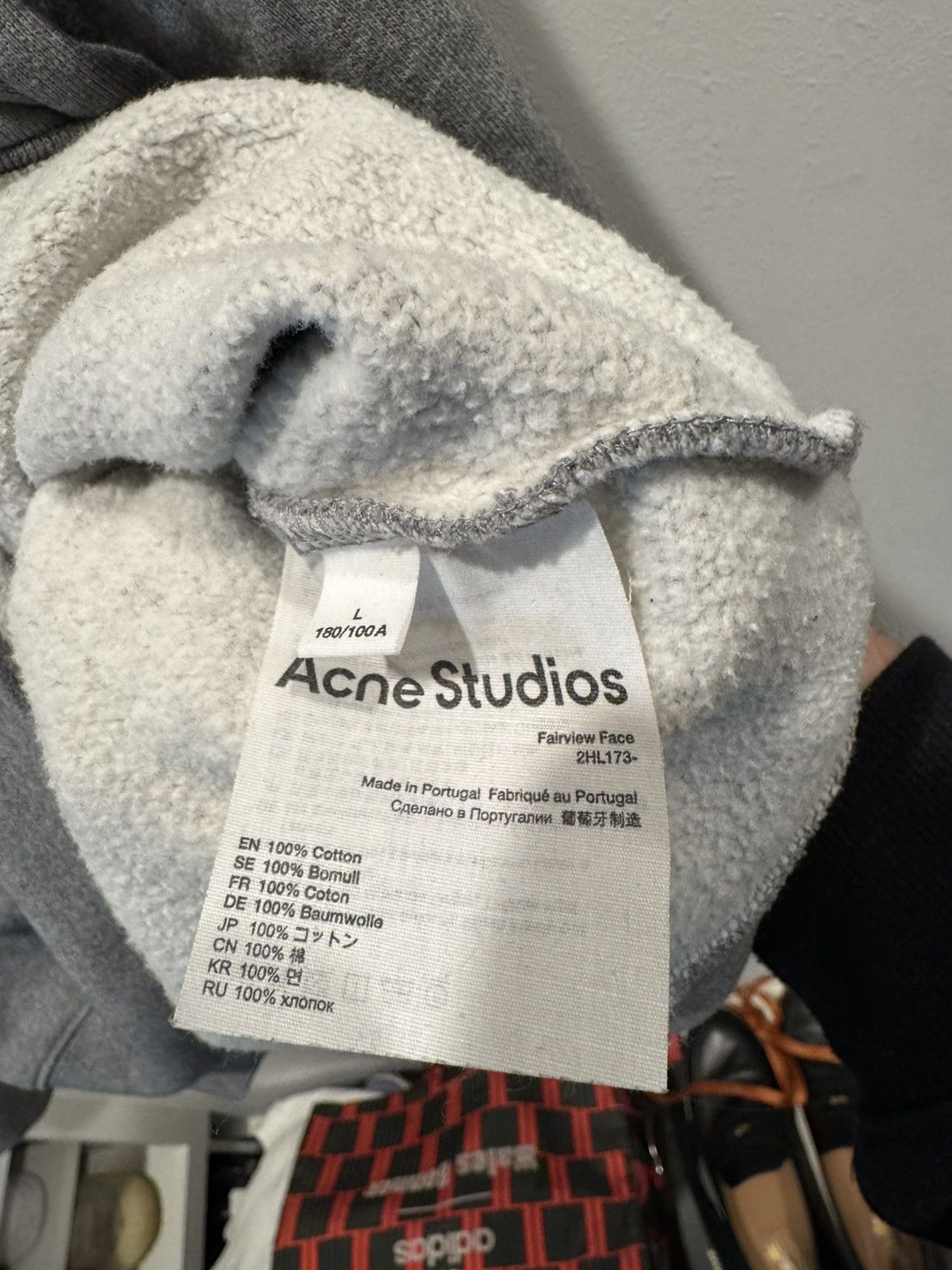 Acne Studios Acne Studio grey sweatshirt Size US L / EU 52-54 / 3 - 5 Thumbnail