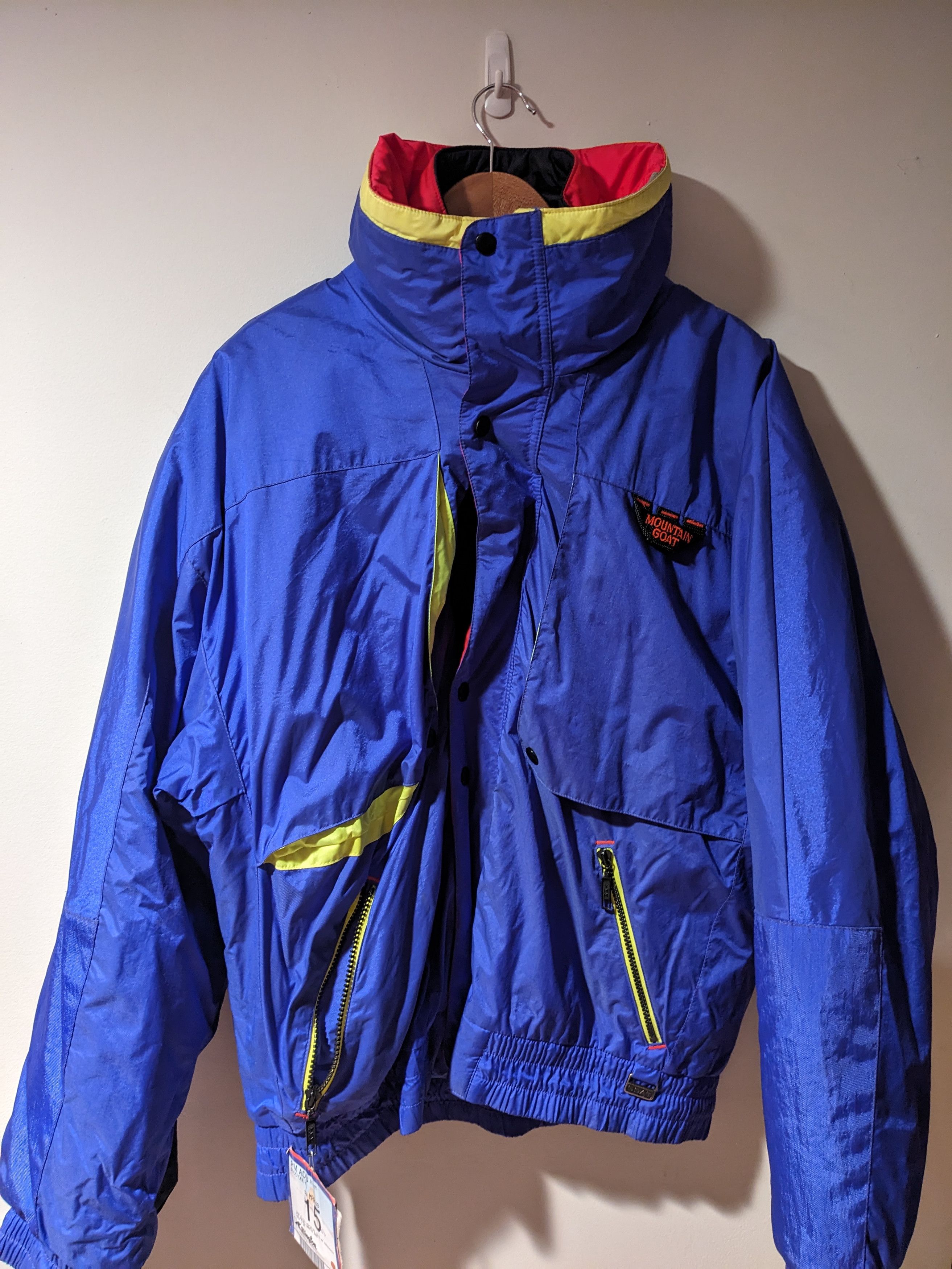 Designer × Vintage Vintage 2003 Mountain Goat Ski Snowboarding Insulated Jacket Size US L / EU 52-54 / 3 - 1 Thumbnail