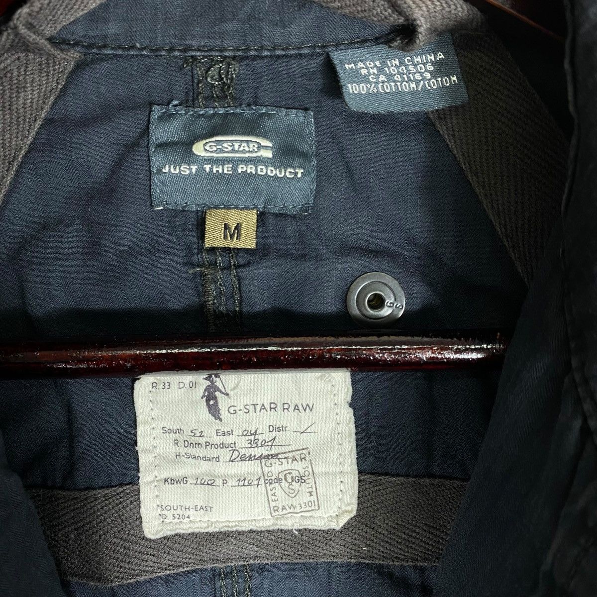 G-Star Vintage G-Star Raw 3301 Utility Jacket Military Field Size US M / EU 48-50 / 2 - 11 Thumbnail