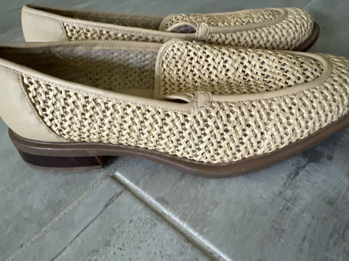 Franco Sarto Franco Sarto tan woven loafer Size US 10 / IT 40 - 3 Thumbnail