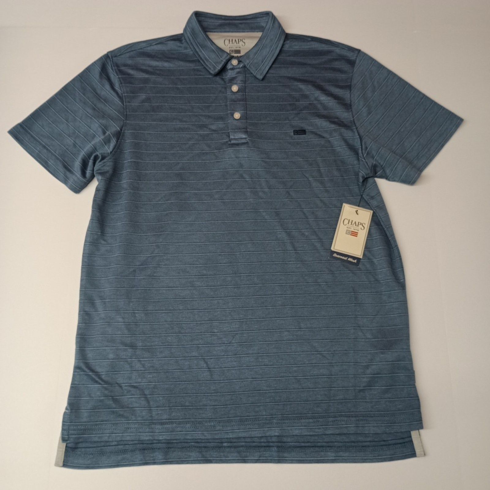 Chaps Chaps Milton Polo Shirt Men's M Ensign Blue Seacoast Wash Size US M / EU 48-50 / 2 - 1 Thumbnail