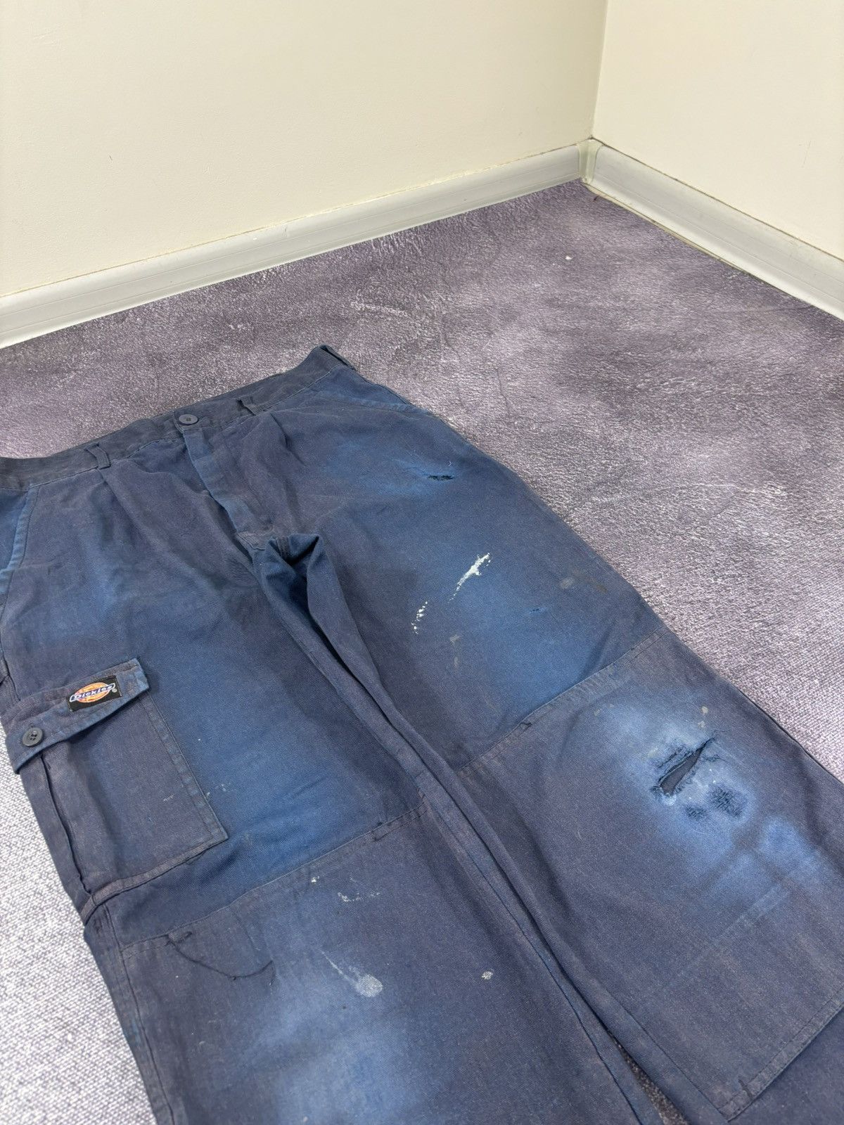 Dickies Vintage Dickies Redhawk Distressed Work Baggy Cargo Pants Size US 34 / EU 50 - 6 Thumbnail