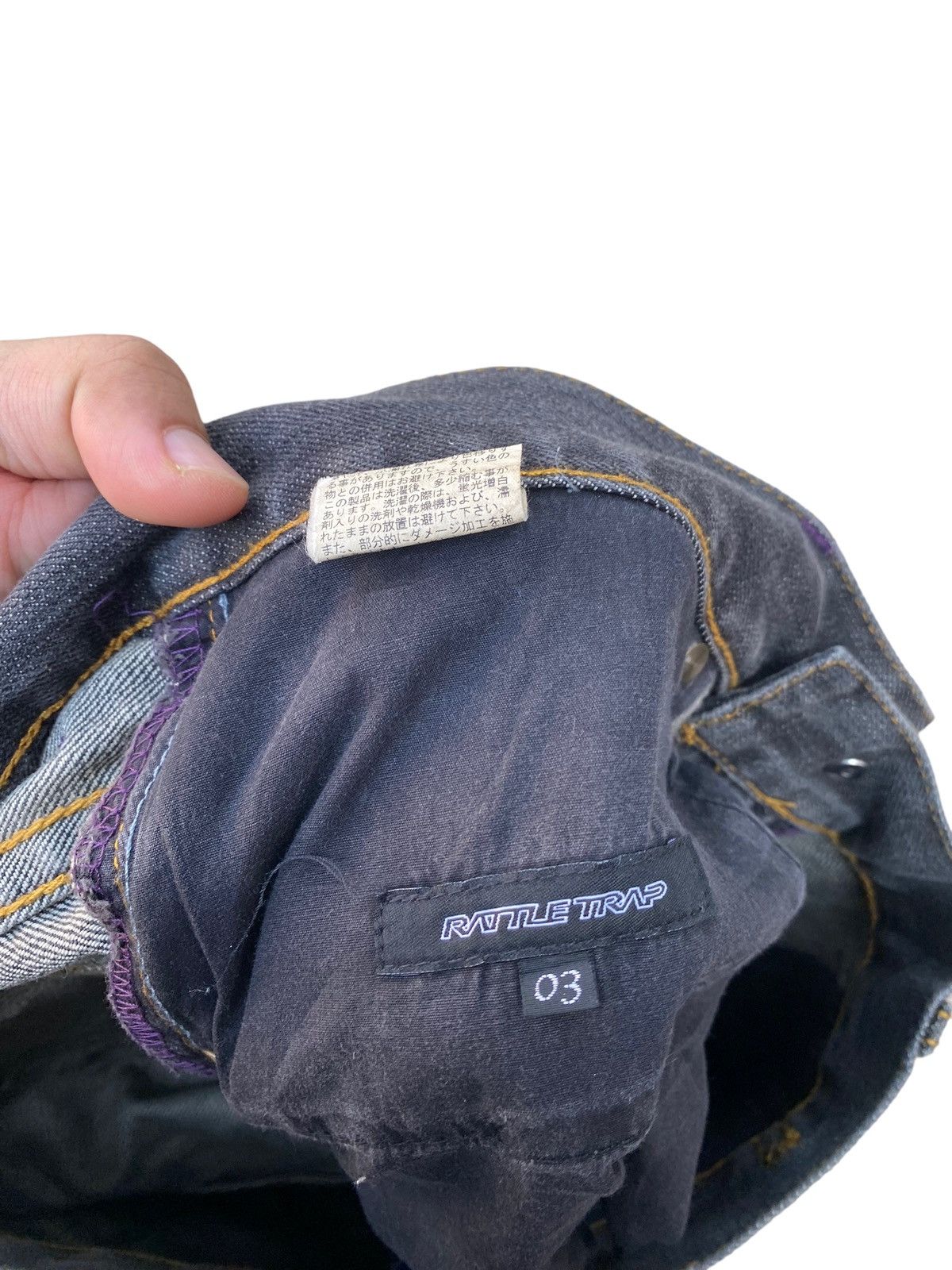 If Six Was Nine Vintage Rattle Trap Flare Pant Size US 32 / EU 48 - 7 Thumbnail